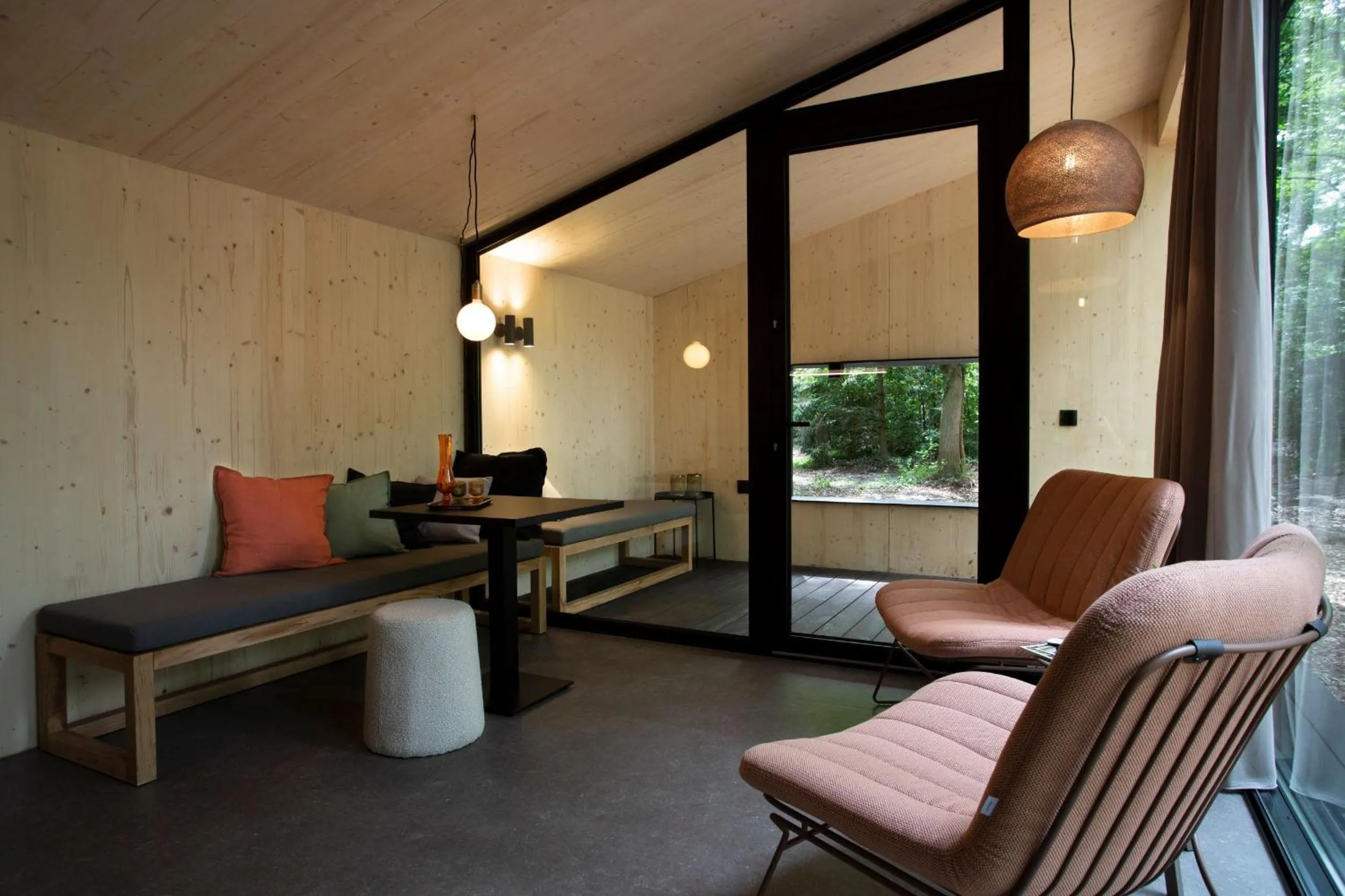 Seating area in Buitenplaats Petersburg