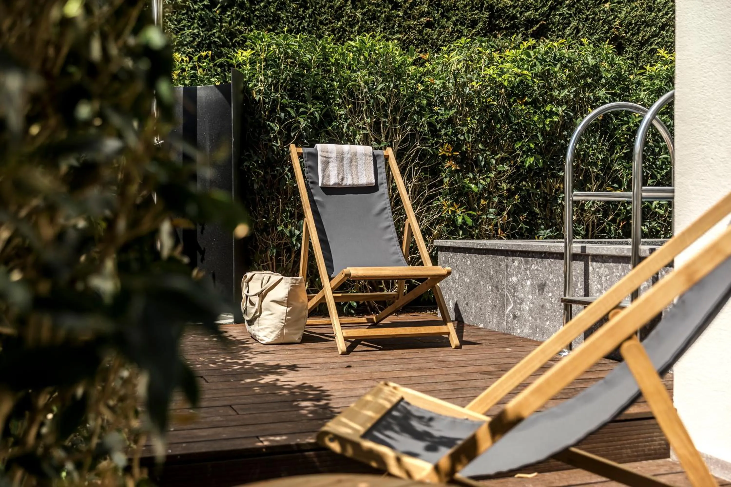 sunbed in Hotel Magdalener Hof