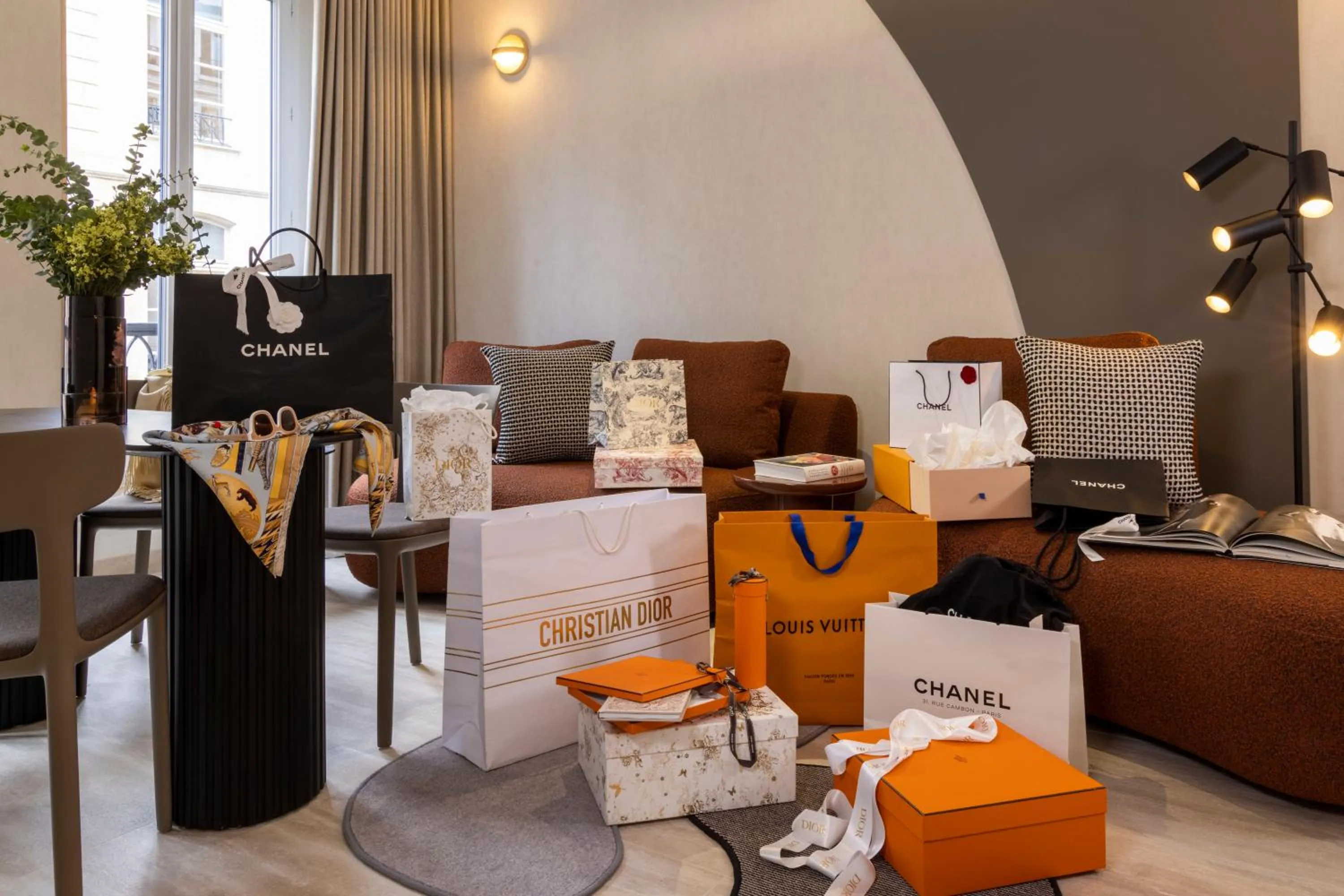 Living room in Yuna Saint-Honoré - Serviced Apartments