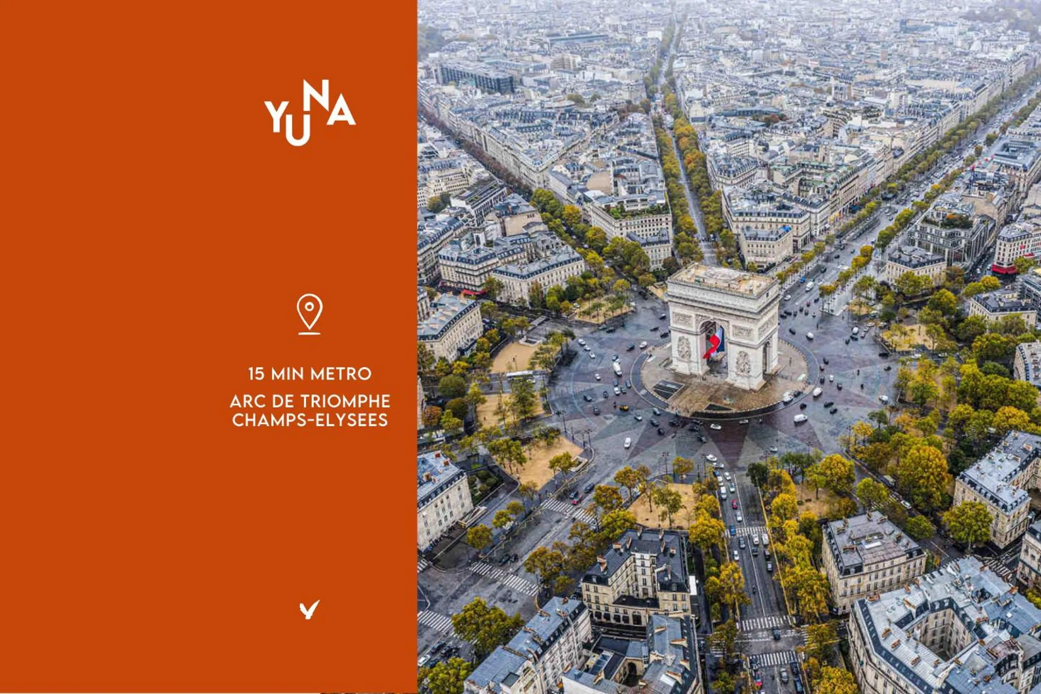 Property logo or sign in Yuna Saint-Honoré - Serviced Apartments