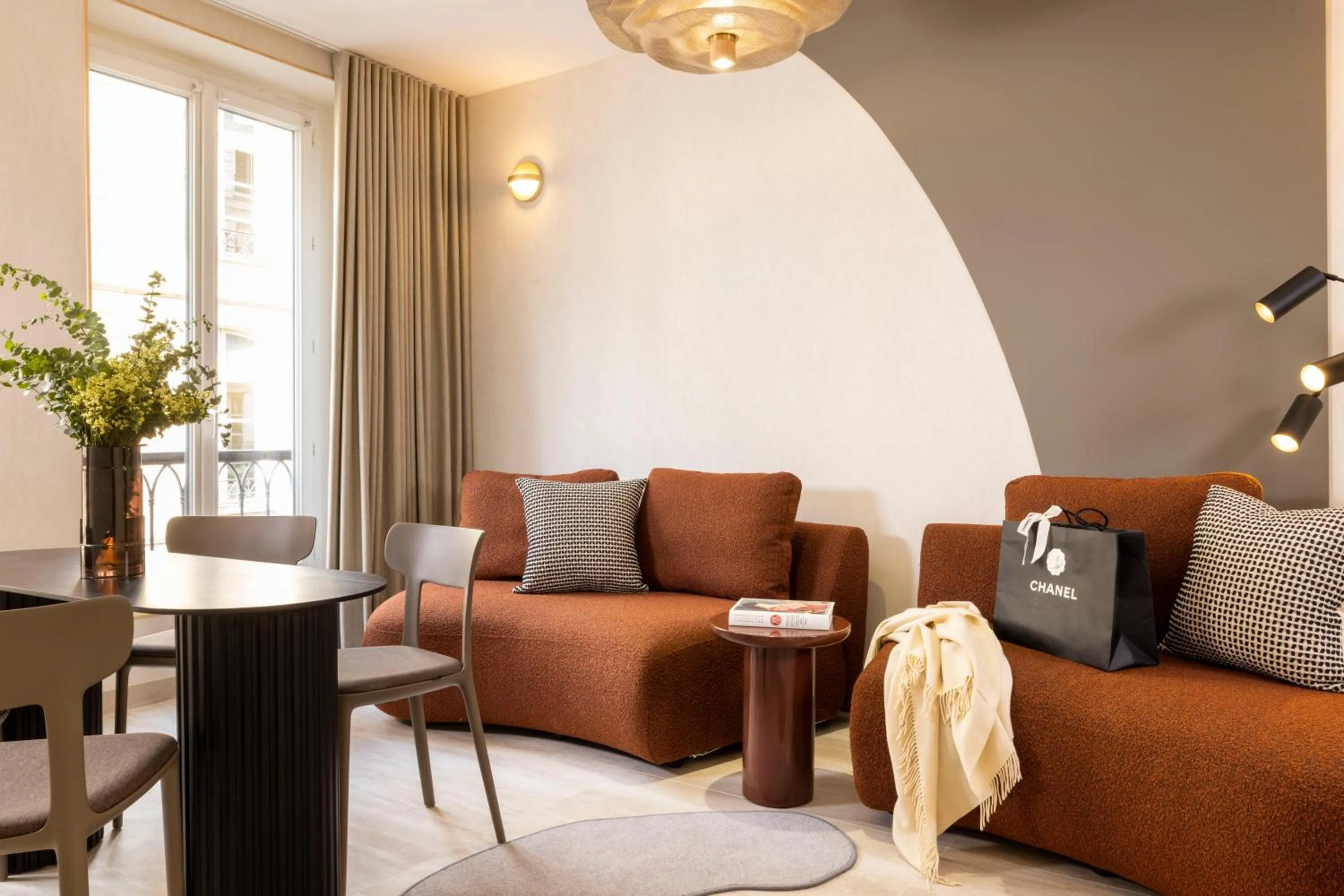 Living room in Yuna Saint-Honoré - Serviced Apartments