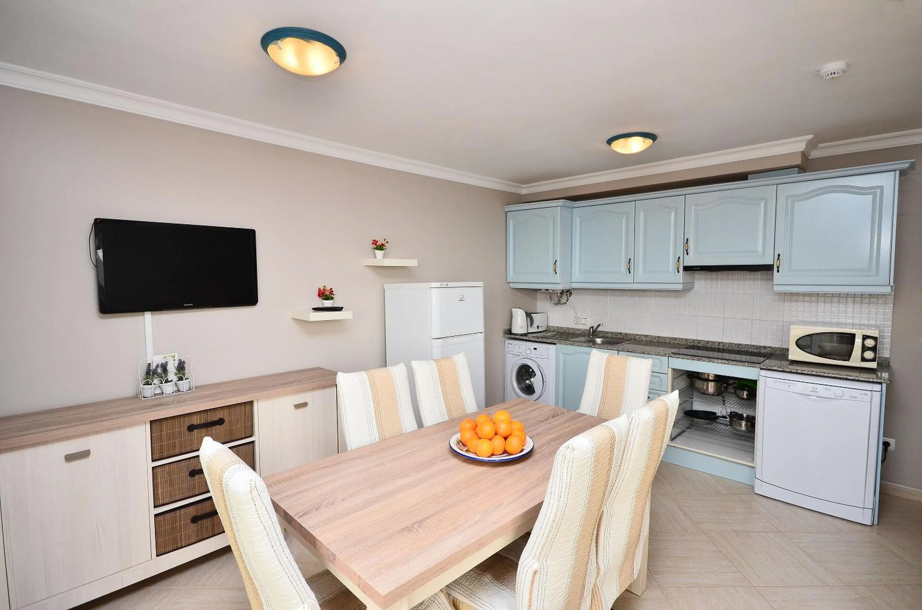 Living room in Aparthotel Ola Blanca