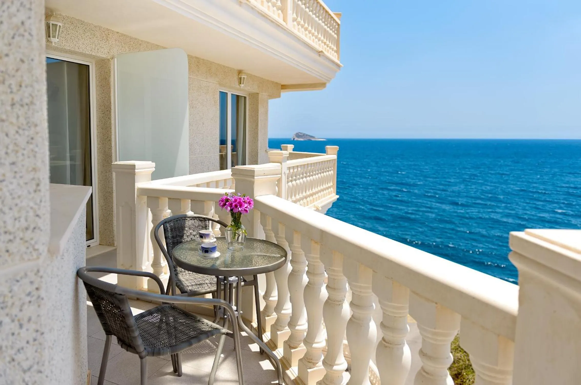 Balcony/Terrace in Aparthotel Ola Blanca