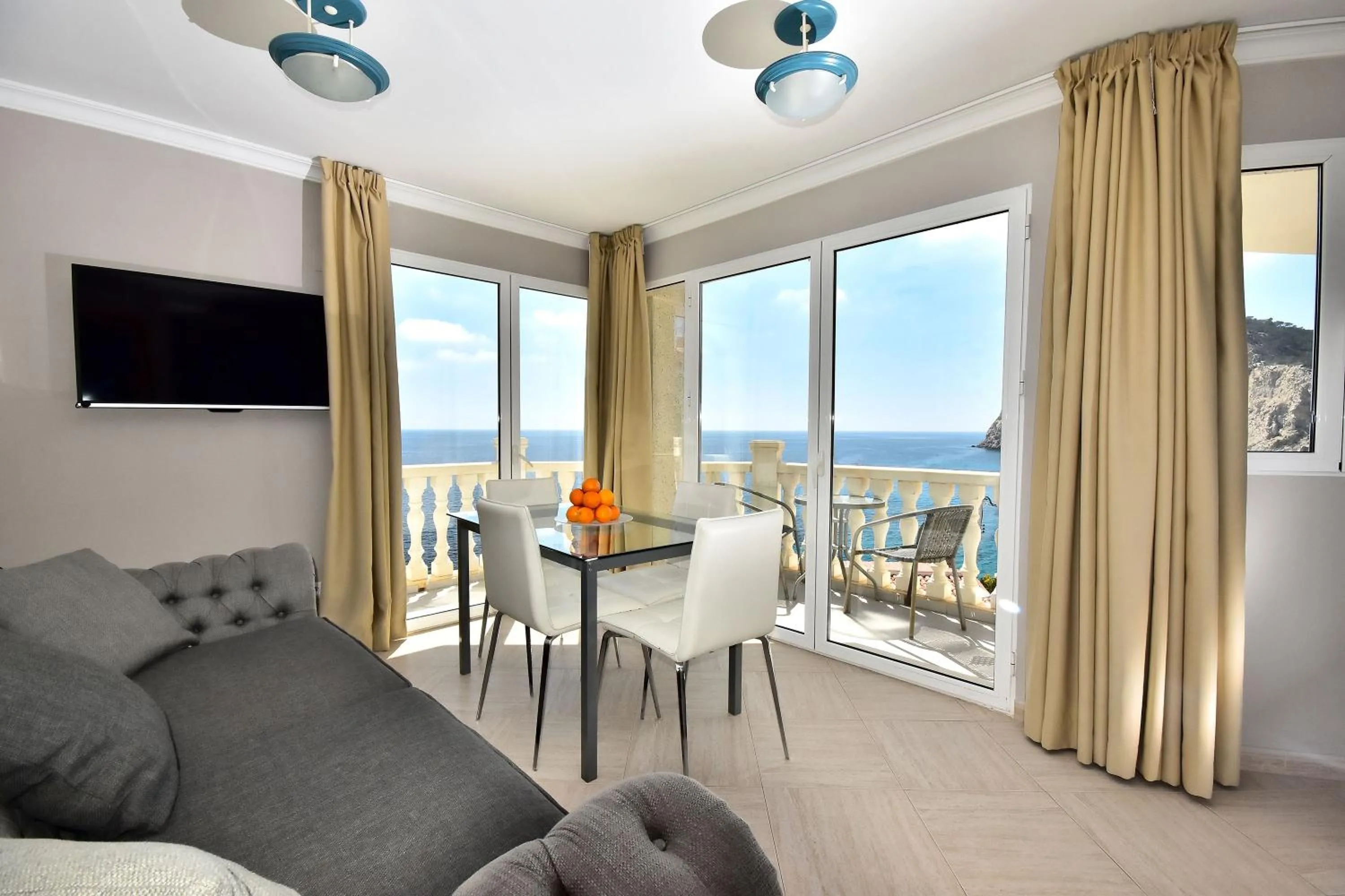 Living room in Aparthotel Ola Blanca