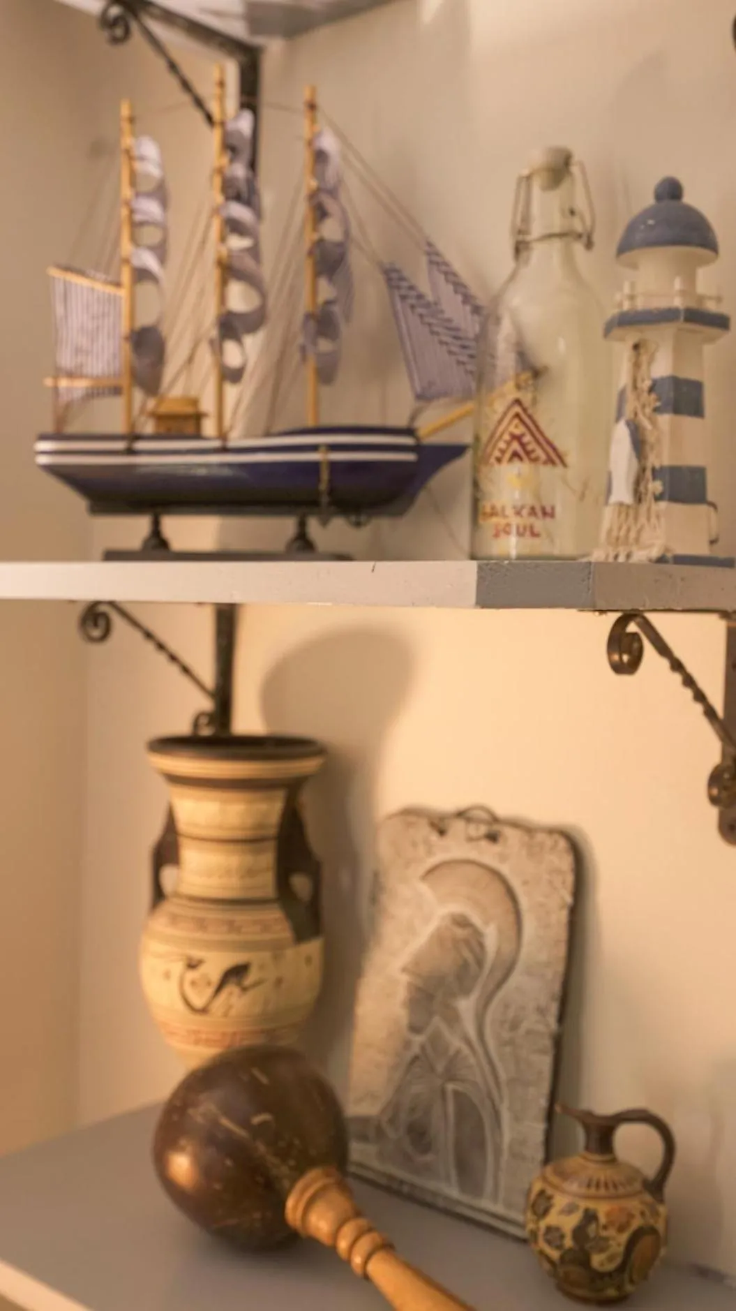 Decorative detail in FREEDOM HOSTEL