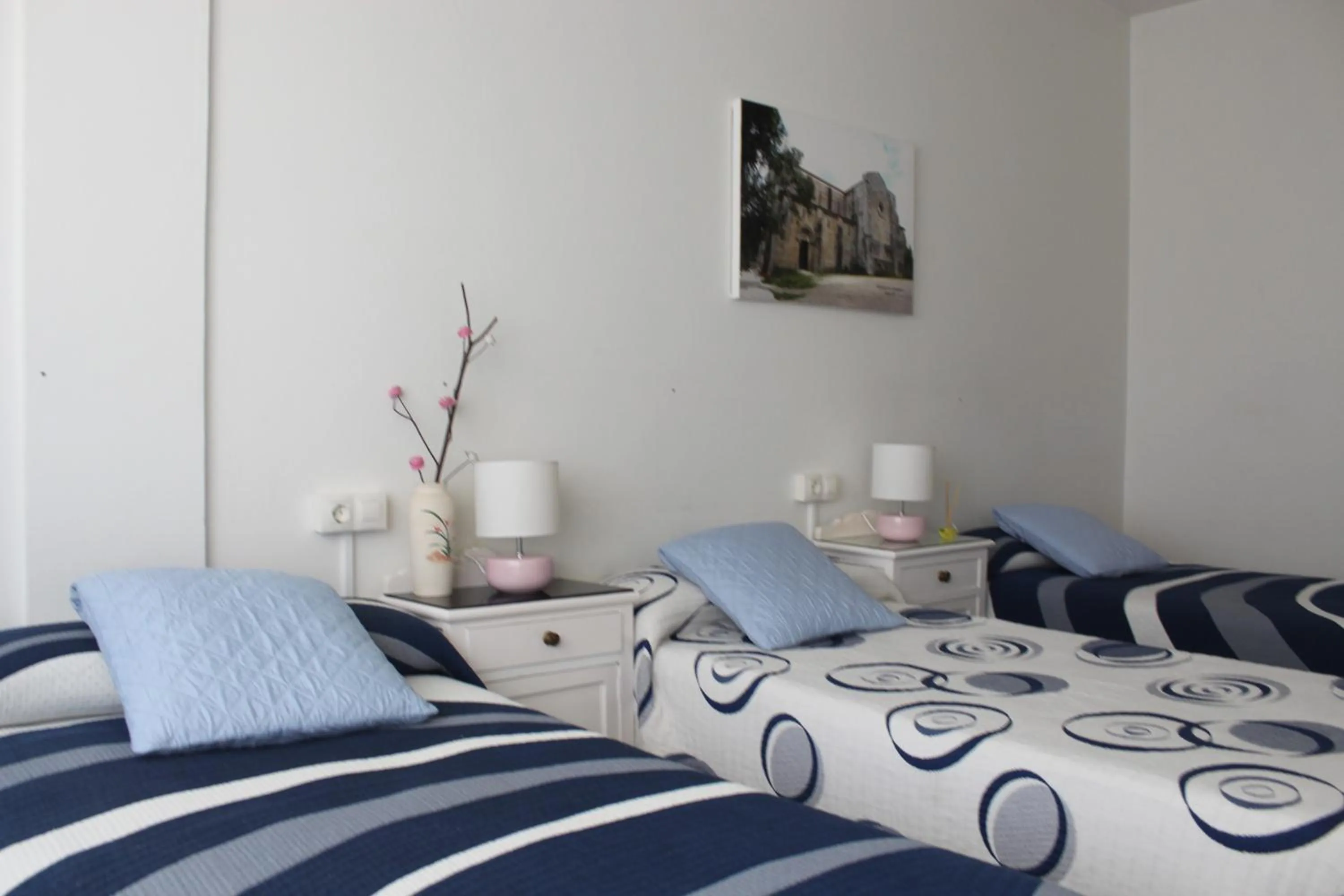 Bedroom, Bed in Albergue Turístico Silleda