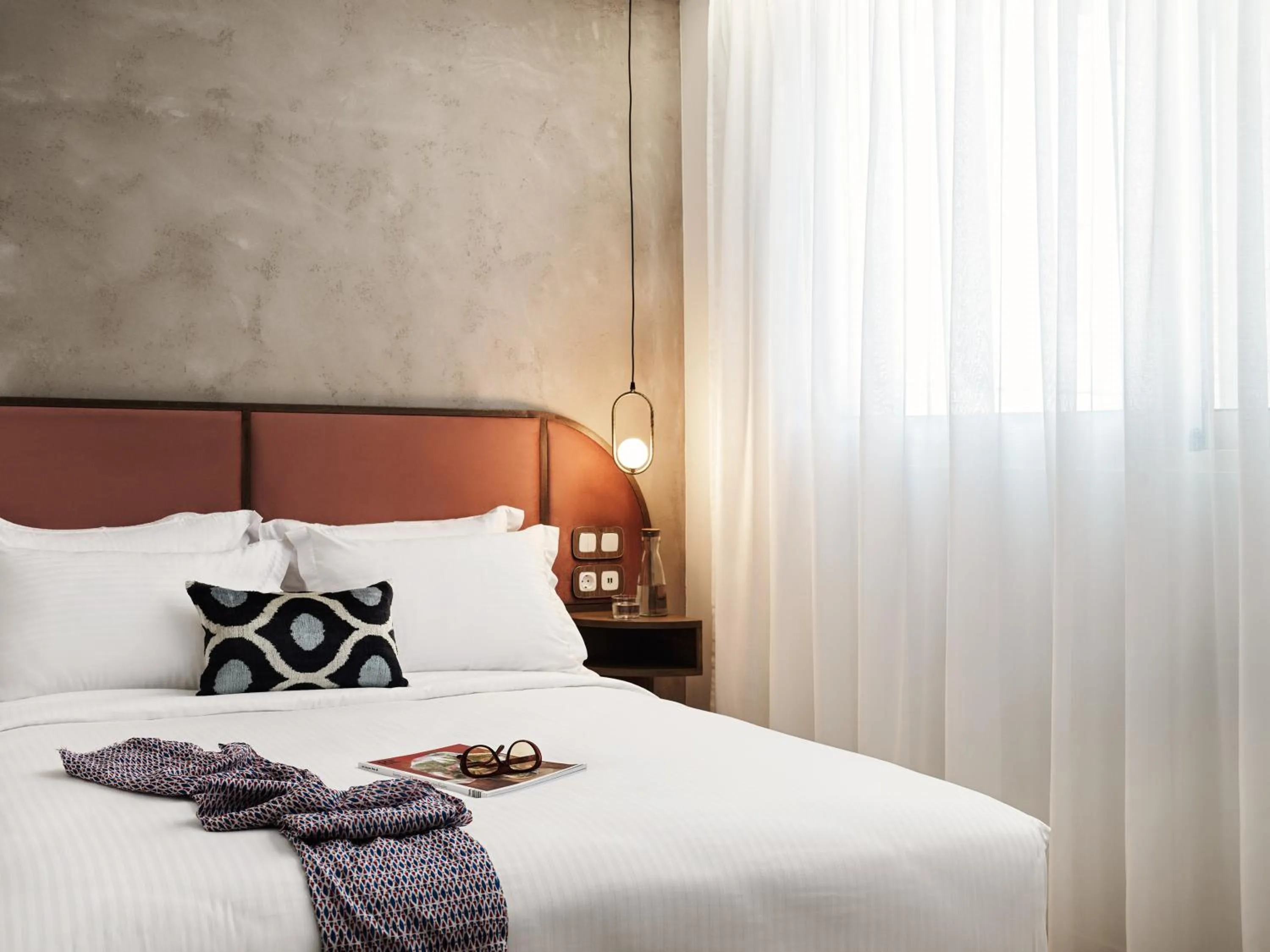 Bed in The Lekka Hotel & Spa