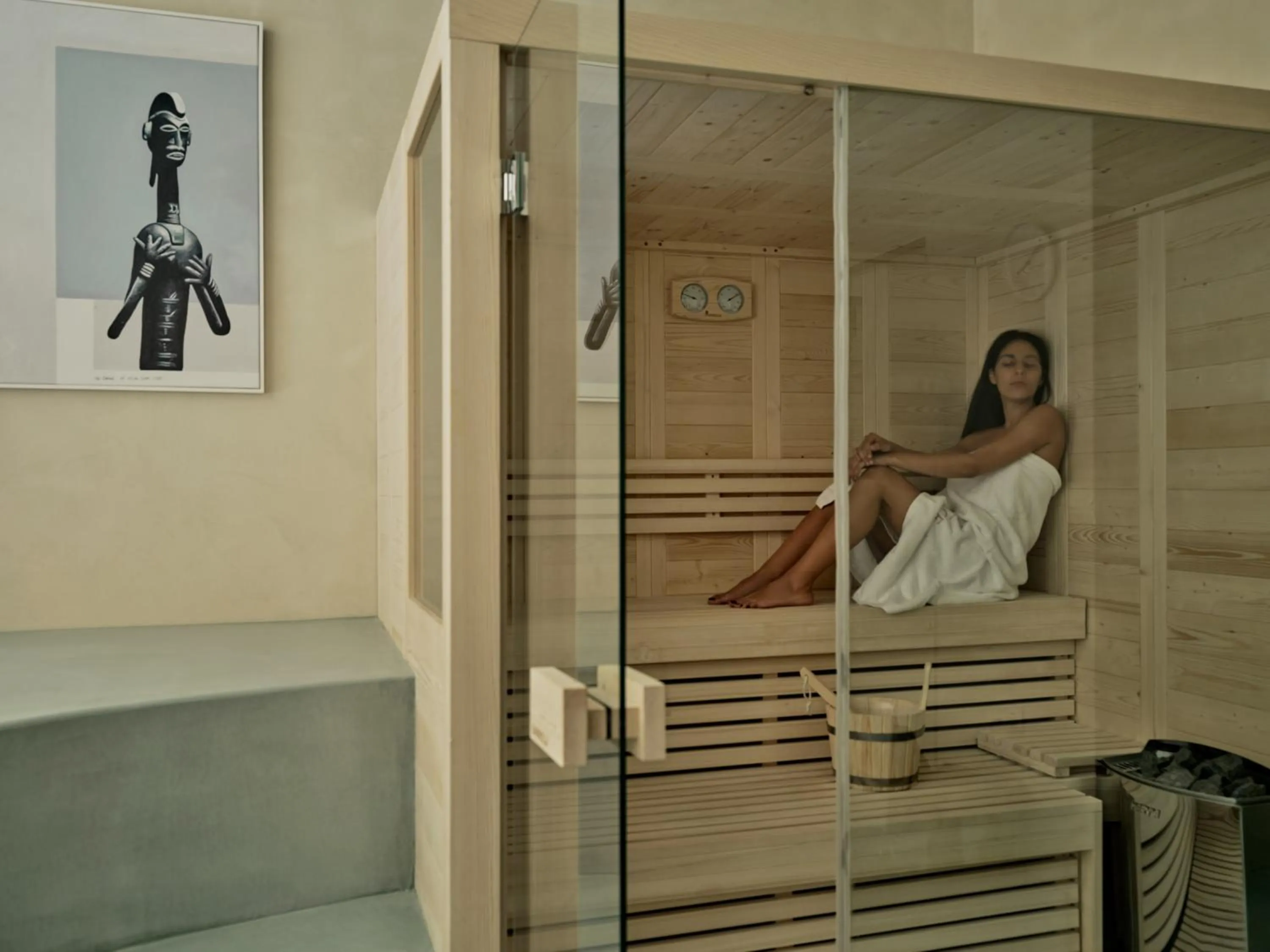 Sauna in The Lekka Hotel & Spa