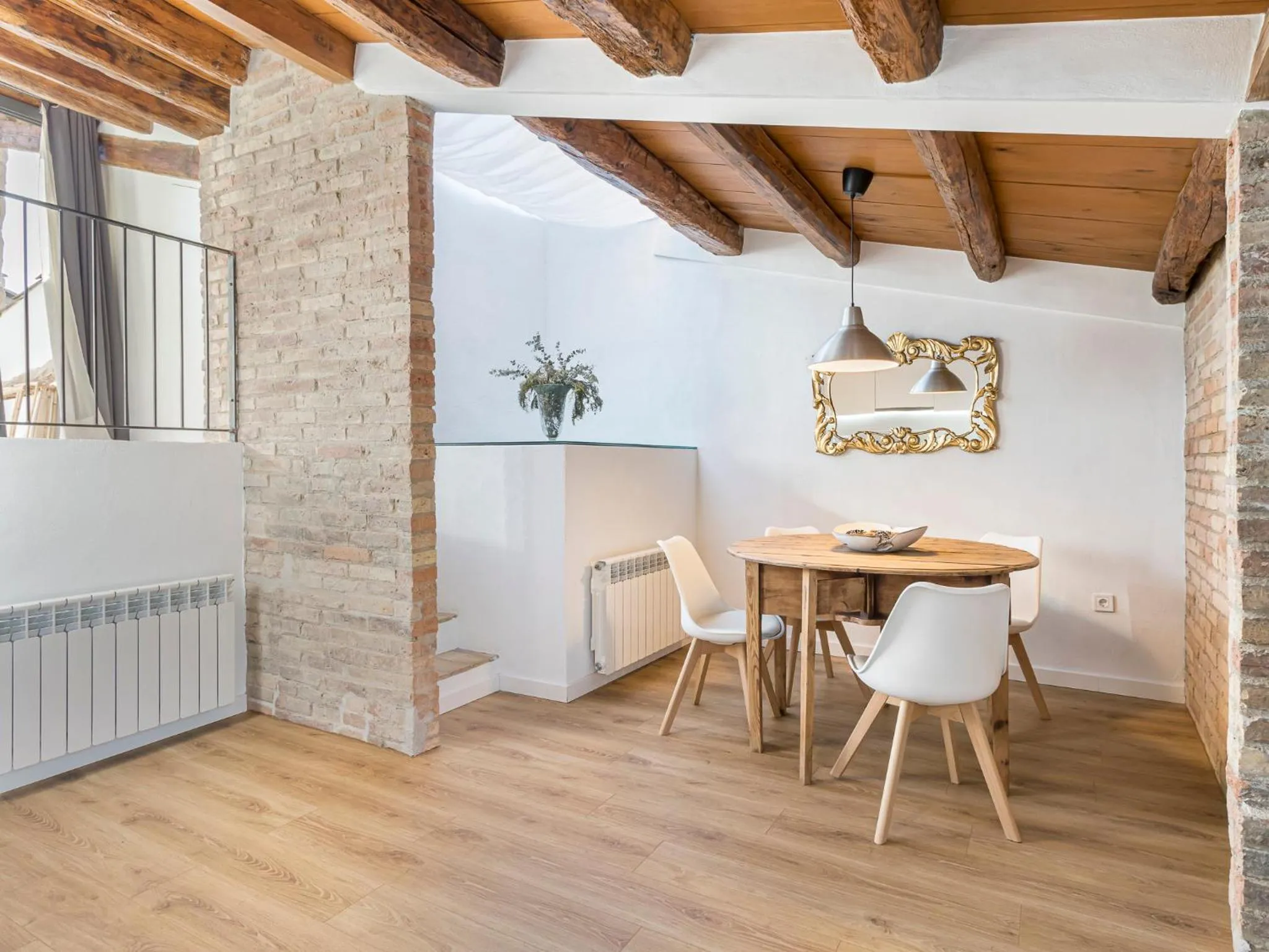 Seating area in Cal Rellotger de Solsona