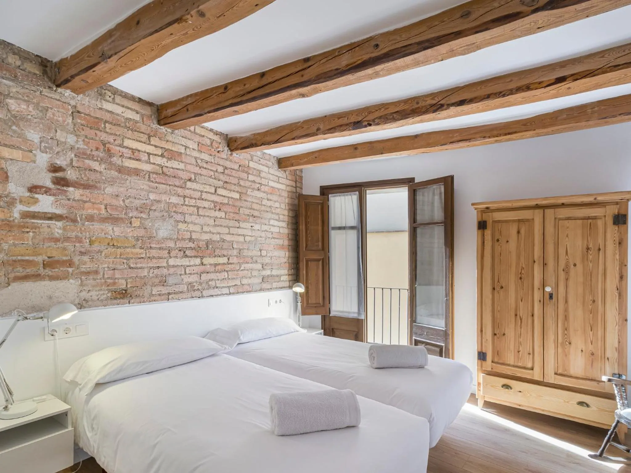 Bedroom, Bed in Cal Rellotger de Solsona