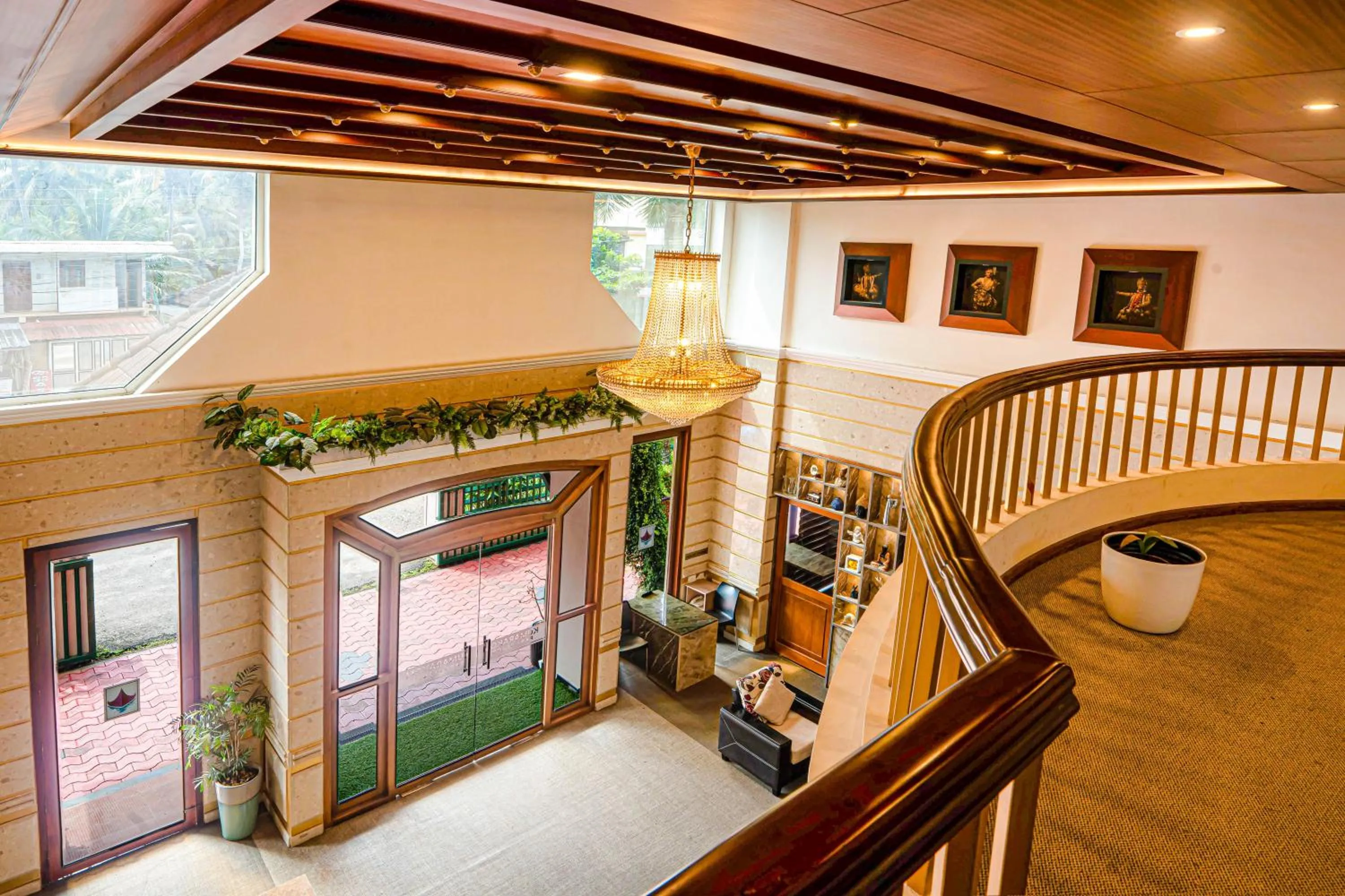 Property building in Kumarakom Park Resort