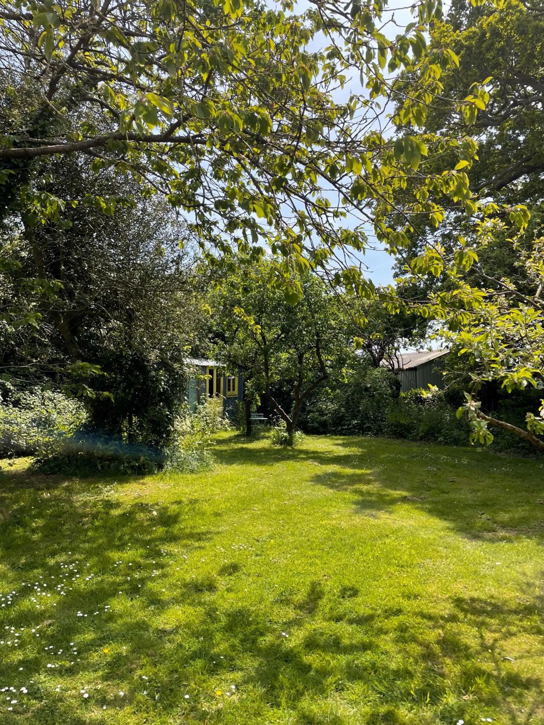 Garden in Starnash Farmhouse Holiday Home