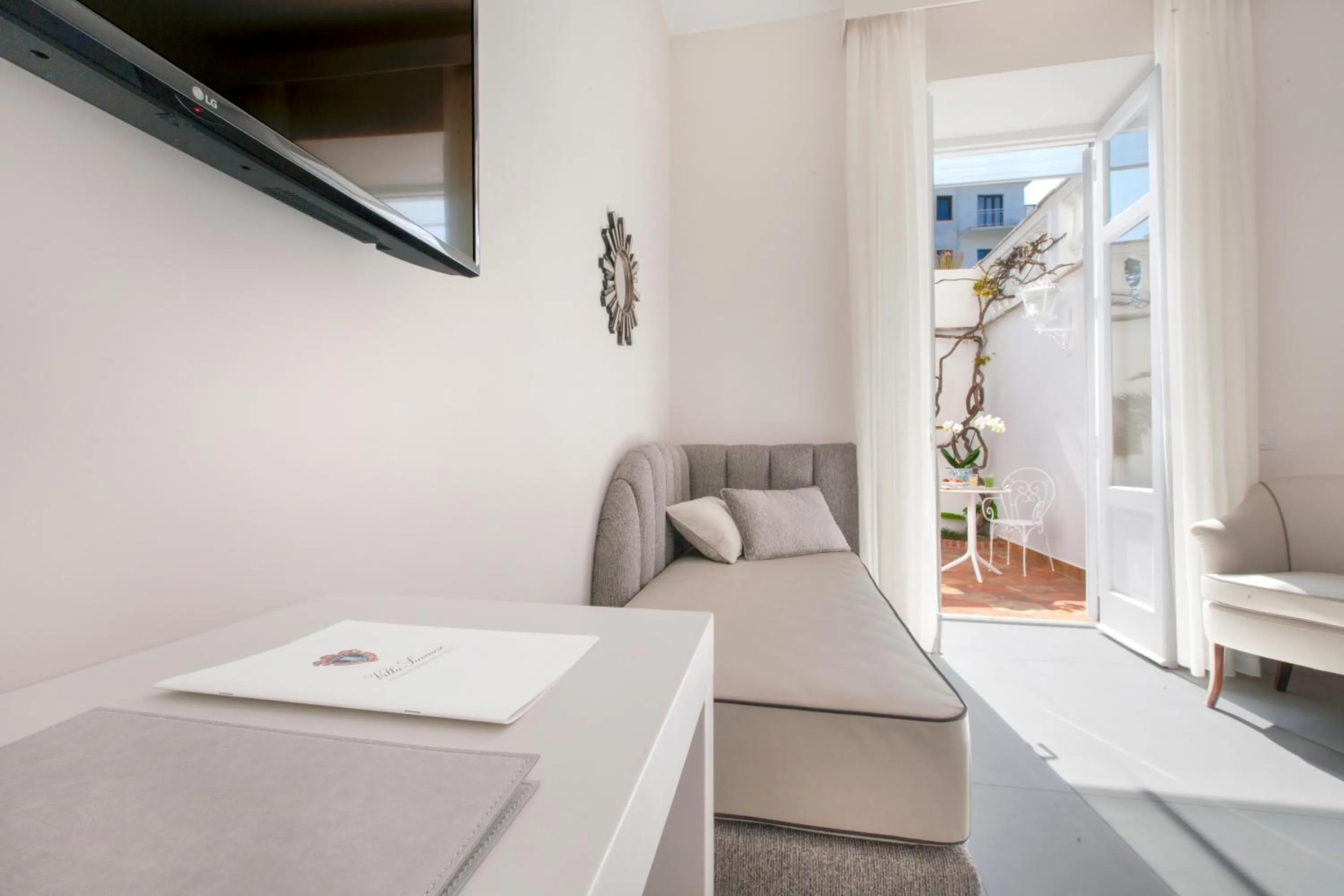 Living room in Relais Villa Savarese