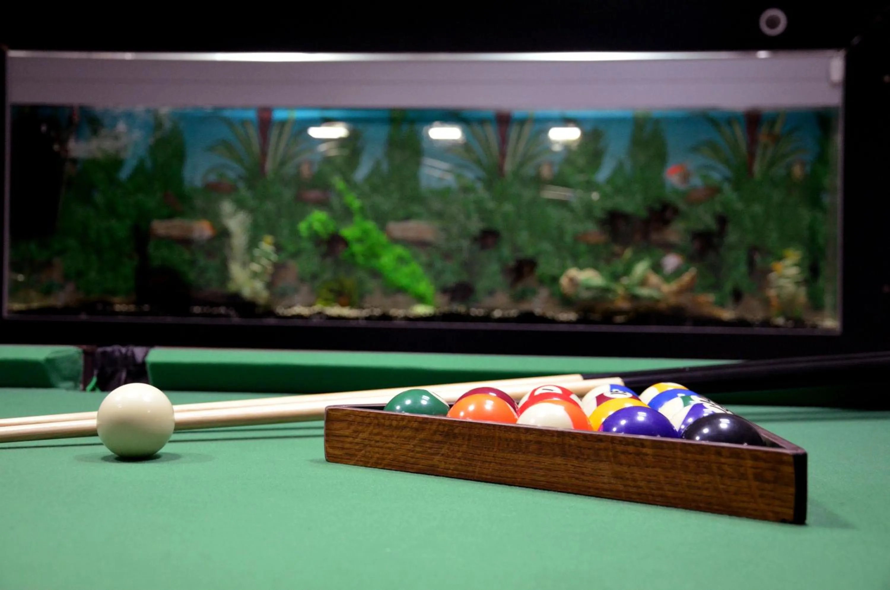 Billiard, Billiards in Athletics Hotel