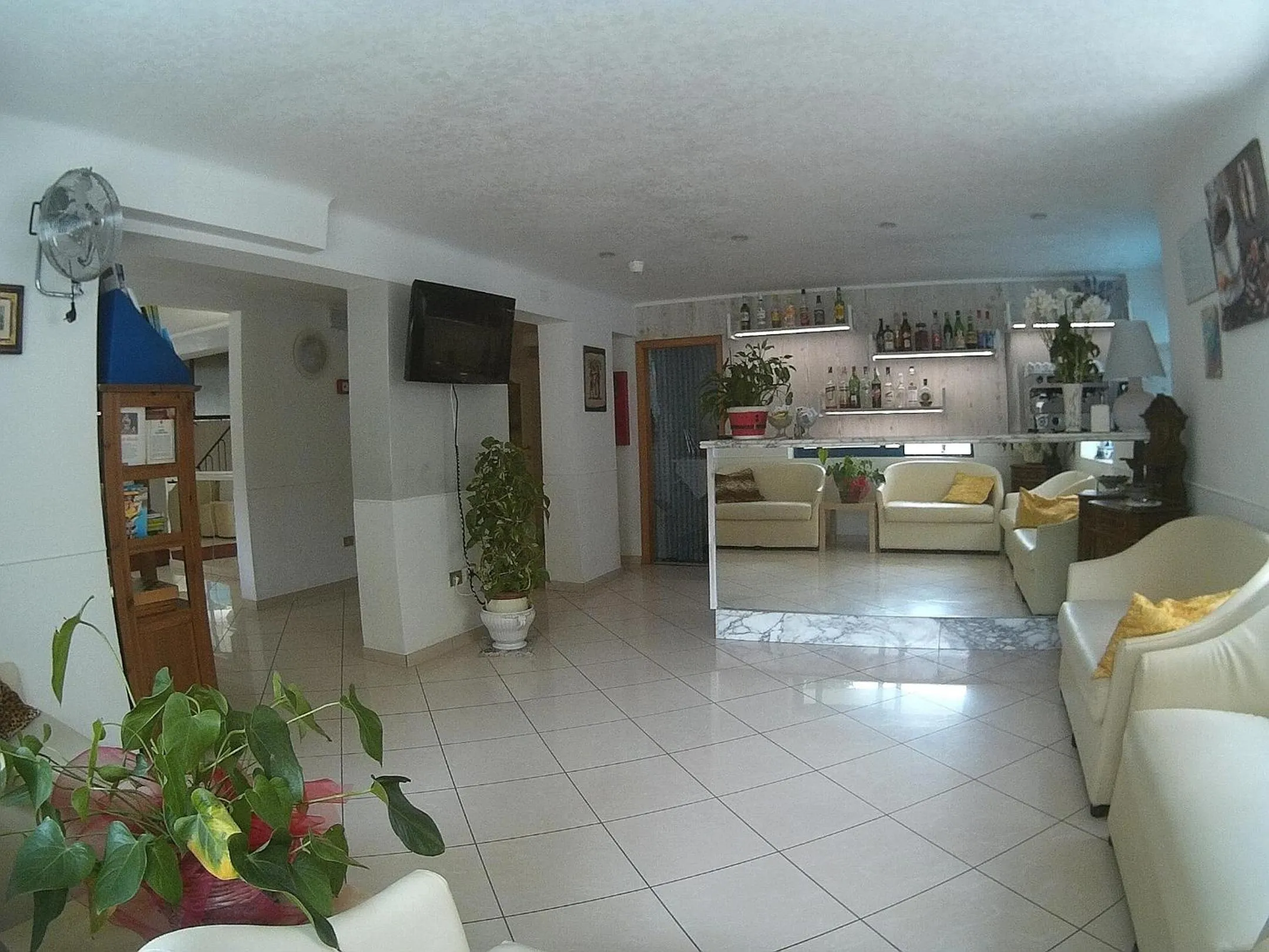 Lounge or bar in Hotel Azzurro