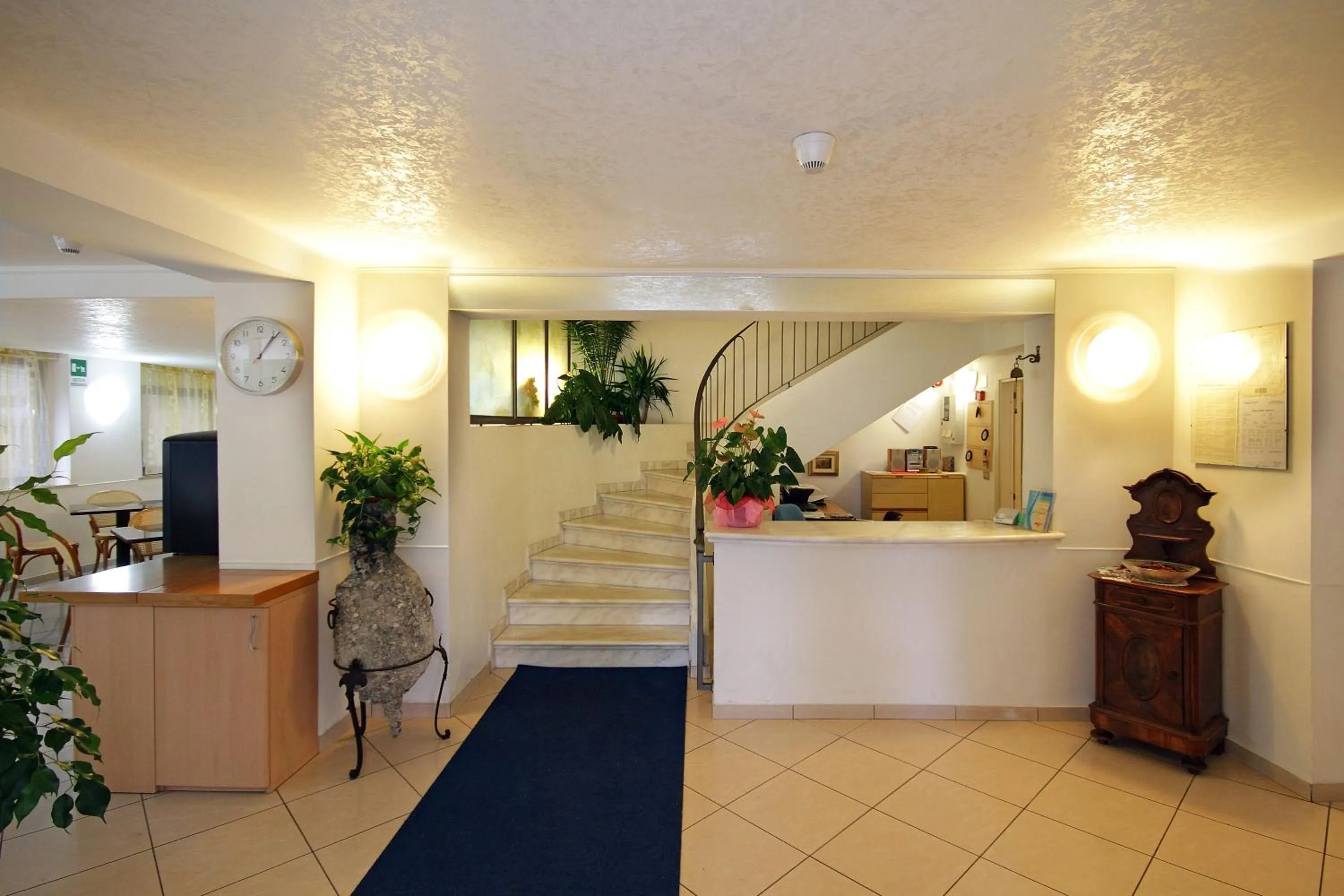 Lobby or reception in Hotel Azzurro