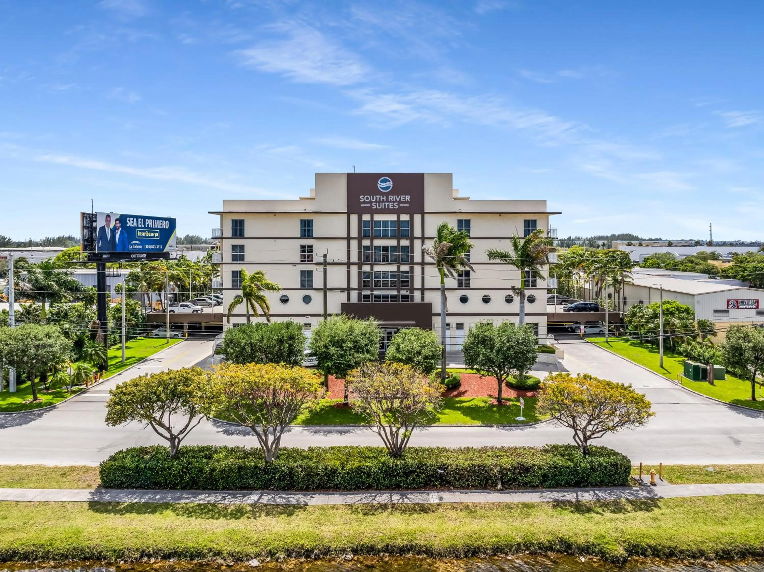 Property building in South River Suites