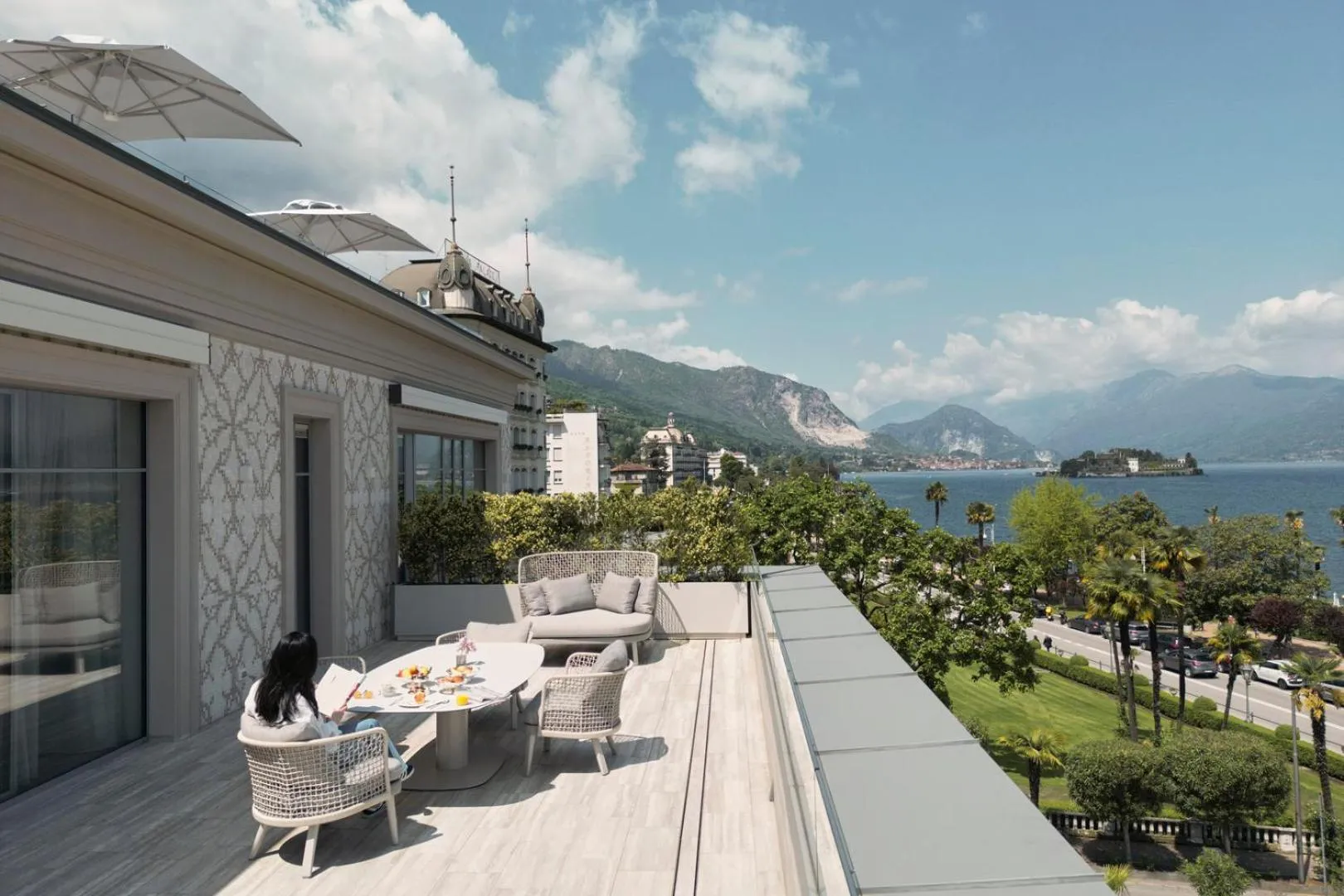 Property building in Boutique Hotel Stresa
