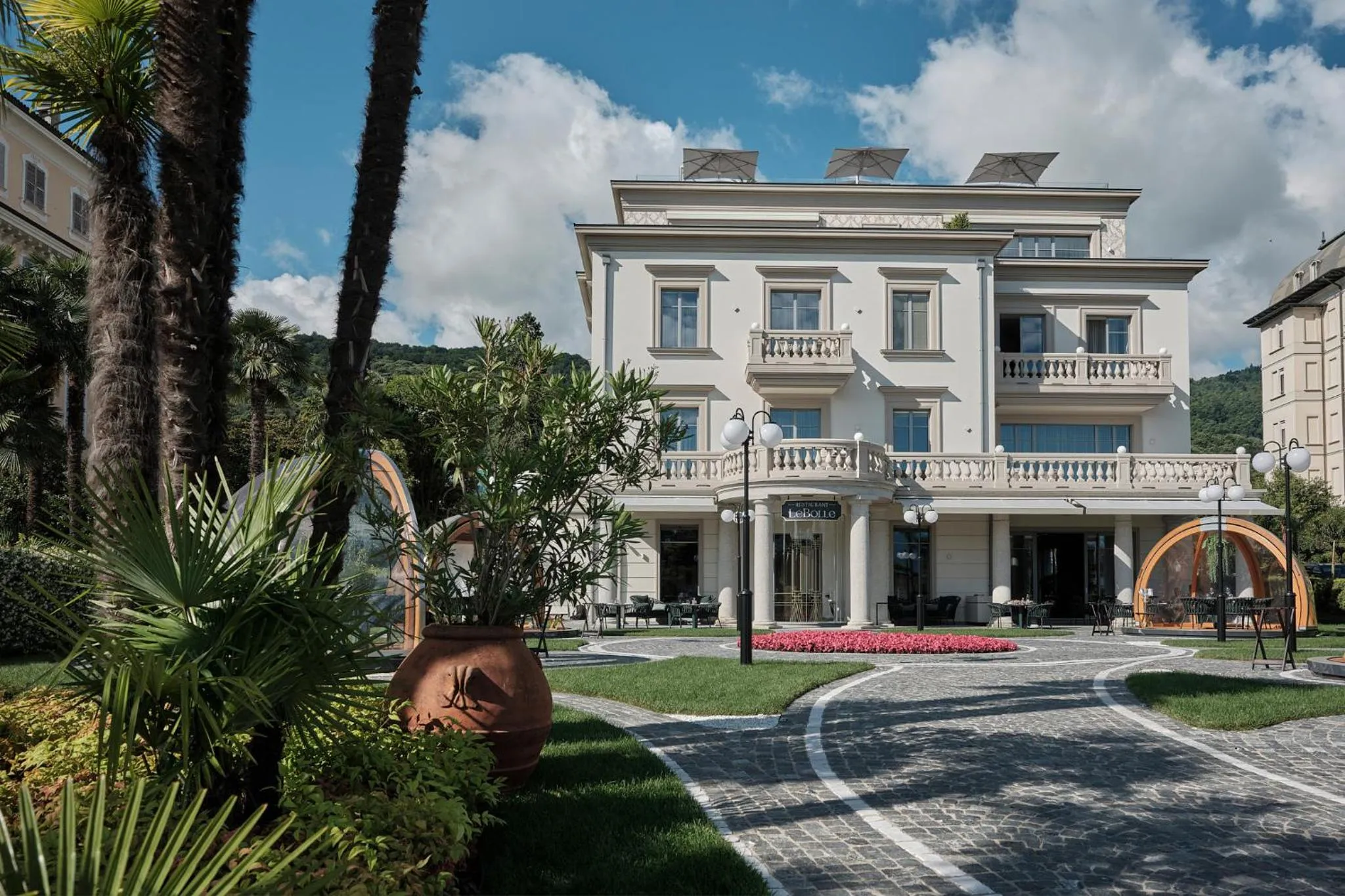 Property building in Boutique Hotel Stresa