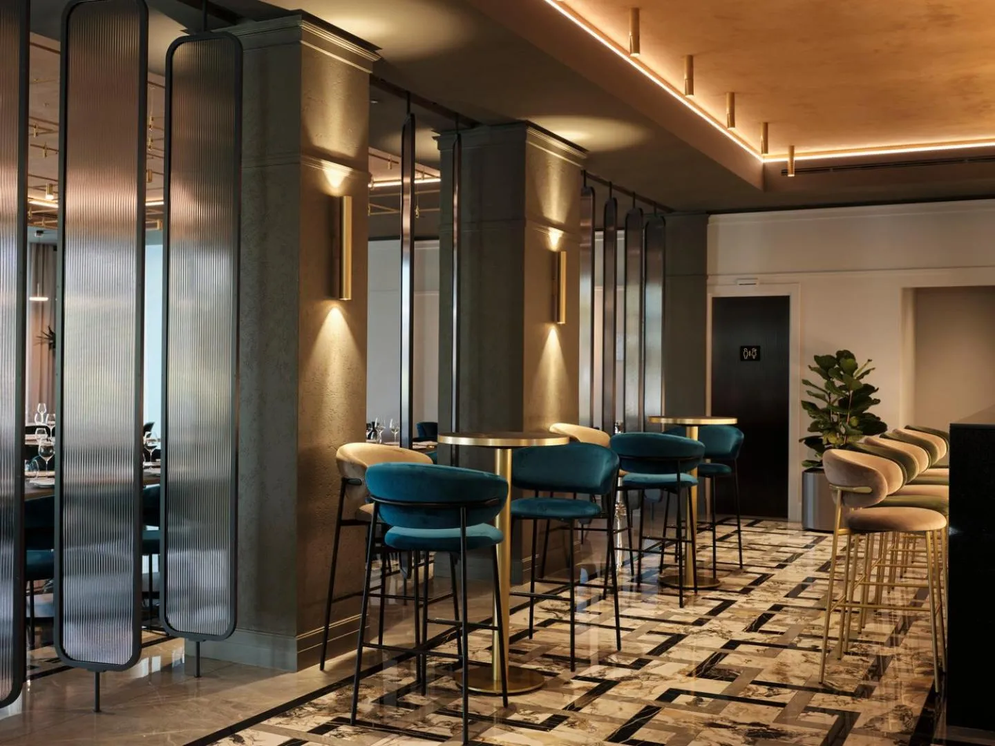 Lounge or bar in Boutique Hotel Stresa