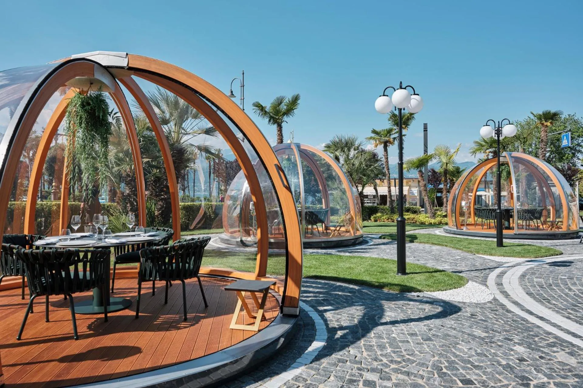 Patio in Boutique Hotel Stresa