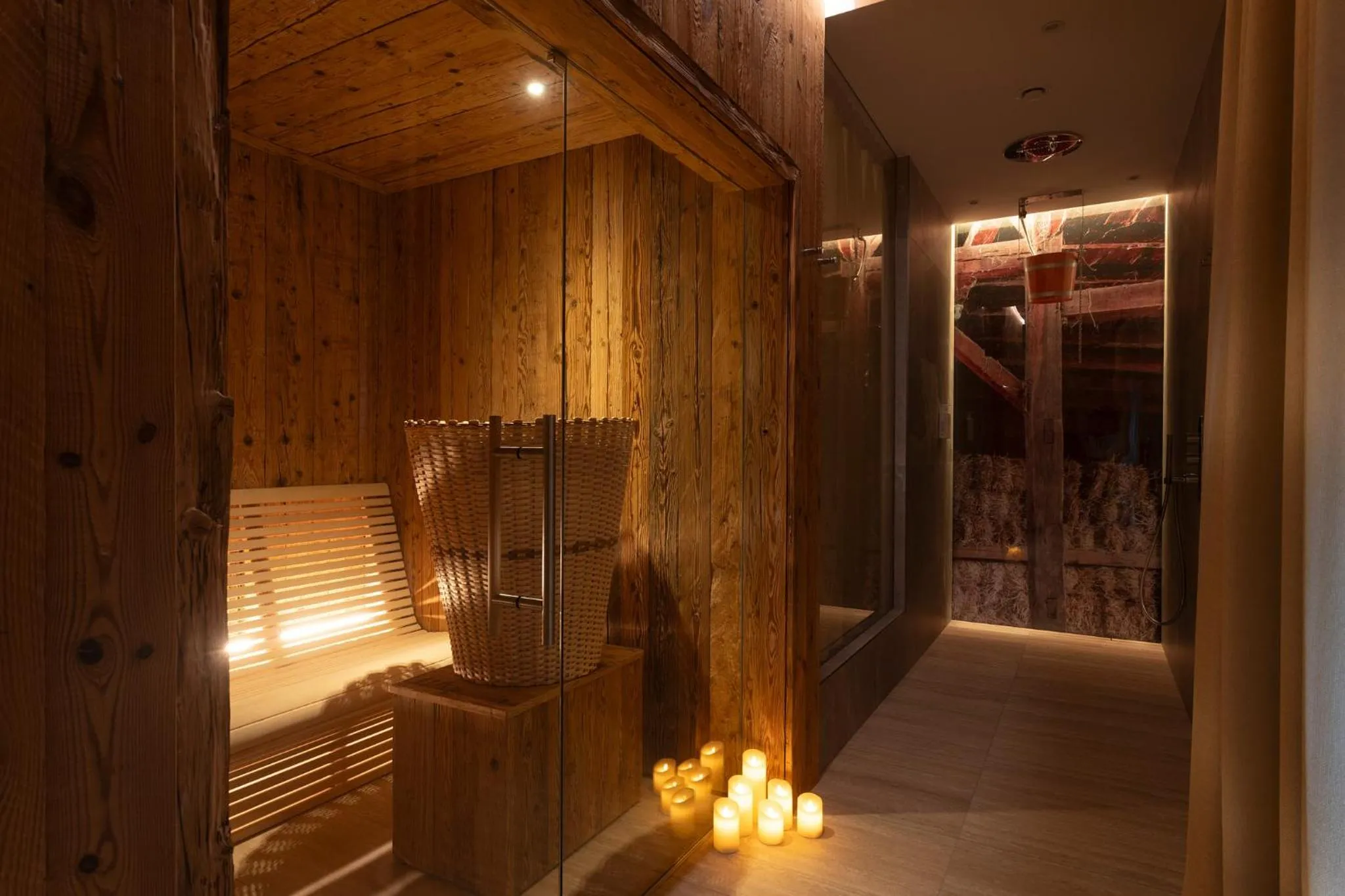 Sauna in Boutique Hotel Stresa