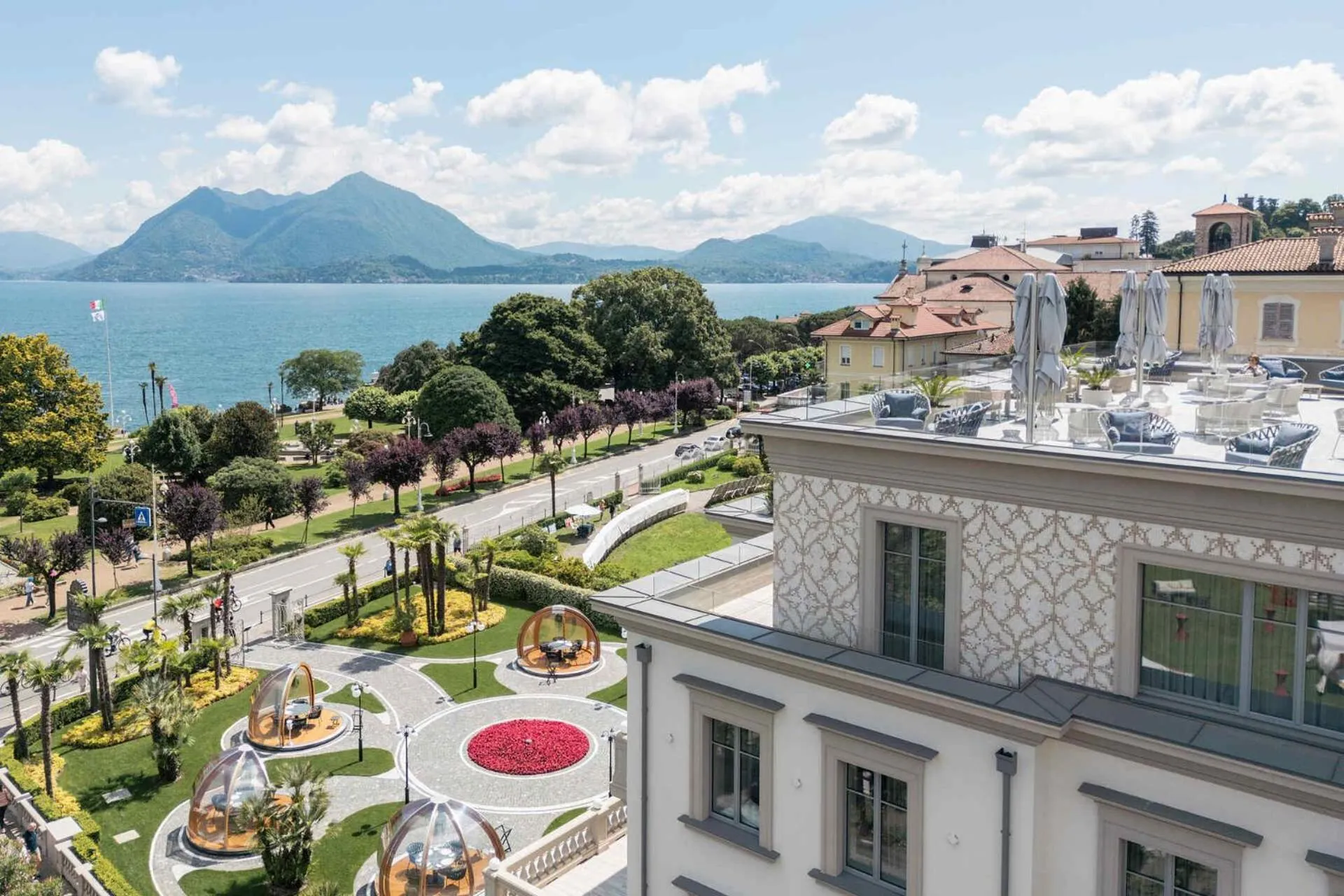 Property building in Boutique Hotel Stresa