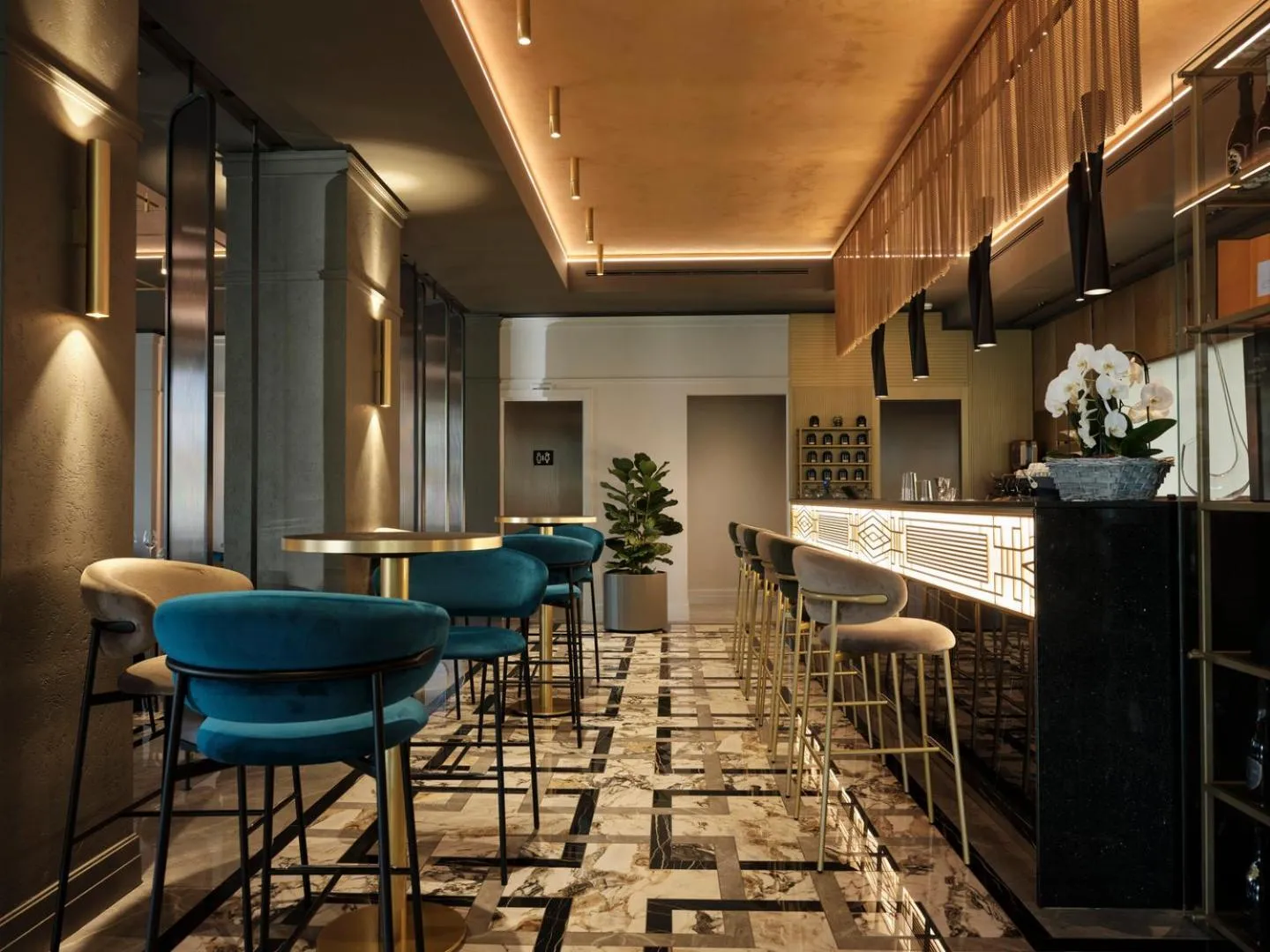 Lounge or bar in Boutique Hotel Stresa