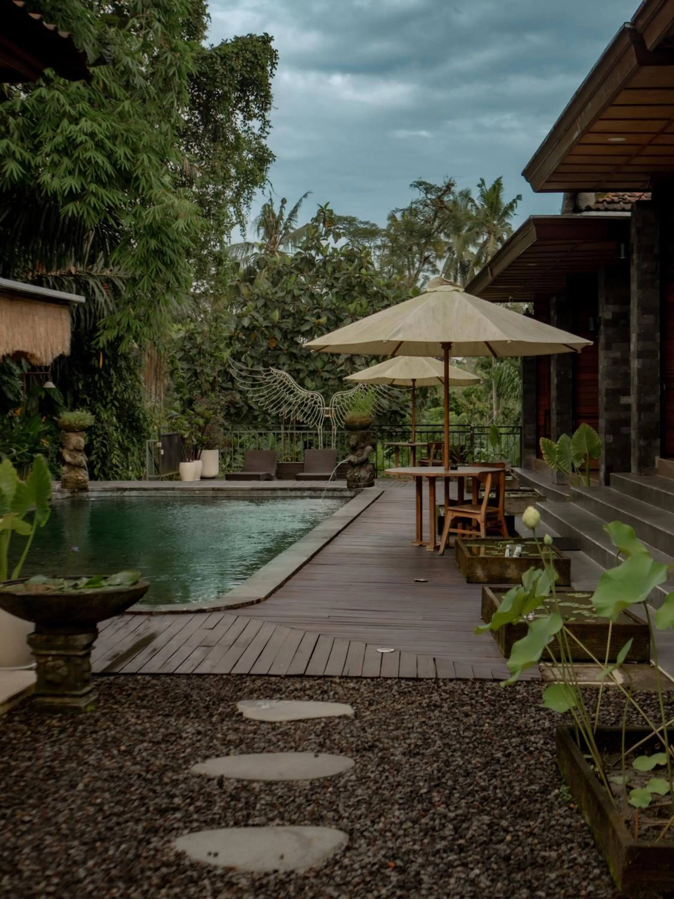 Swimming pool in Tattva Ubud Retreat & Wellness