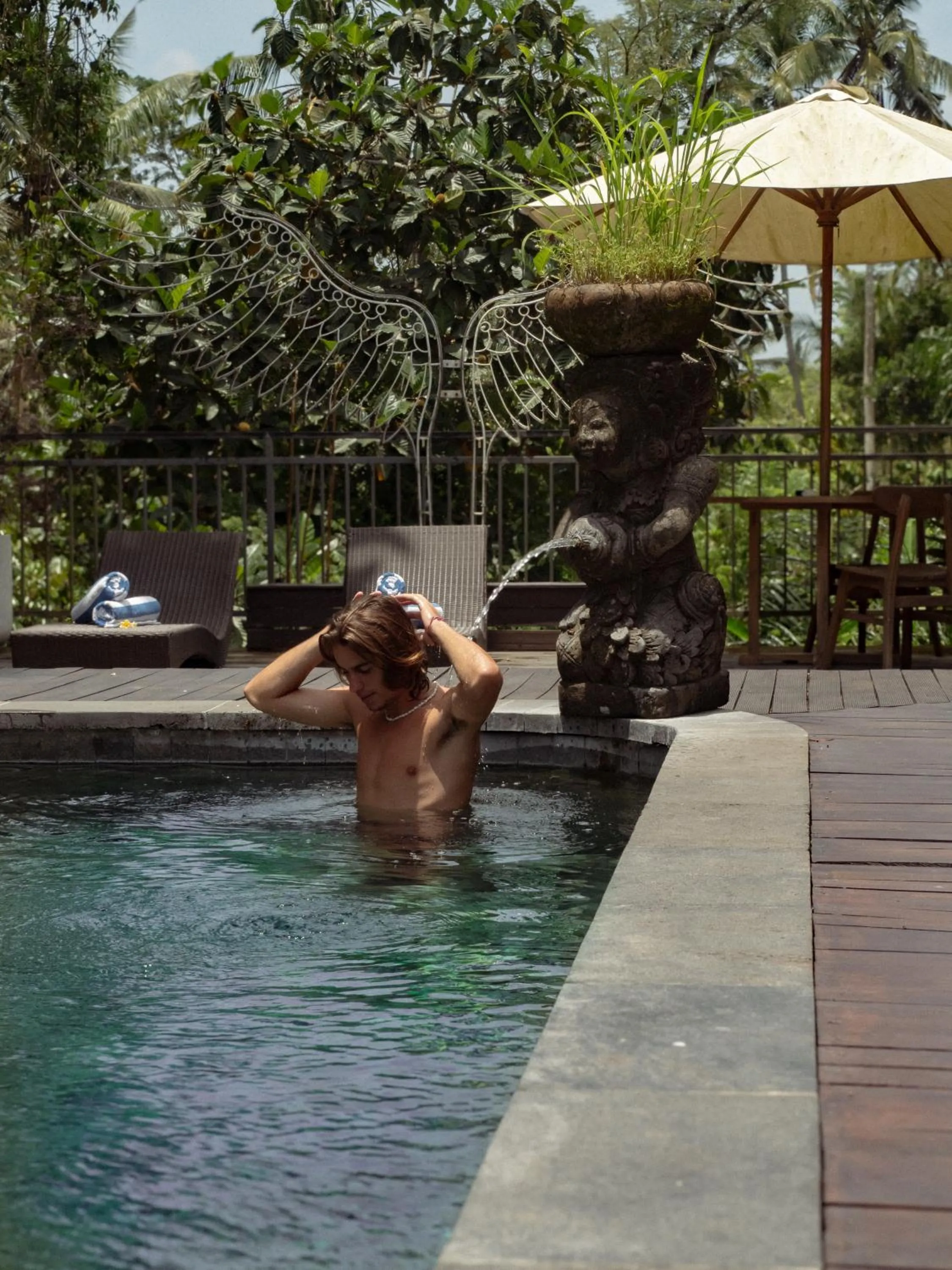 Swimming pool in Tattva Ubud Retreat & Wellness