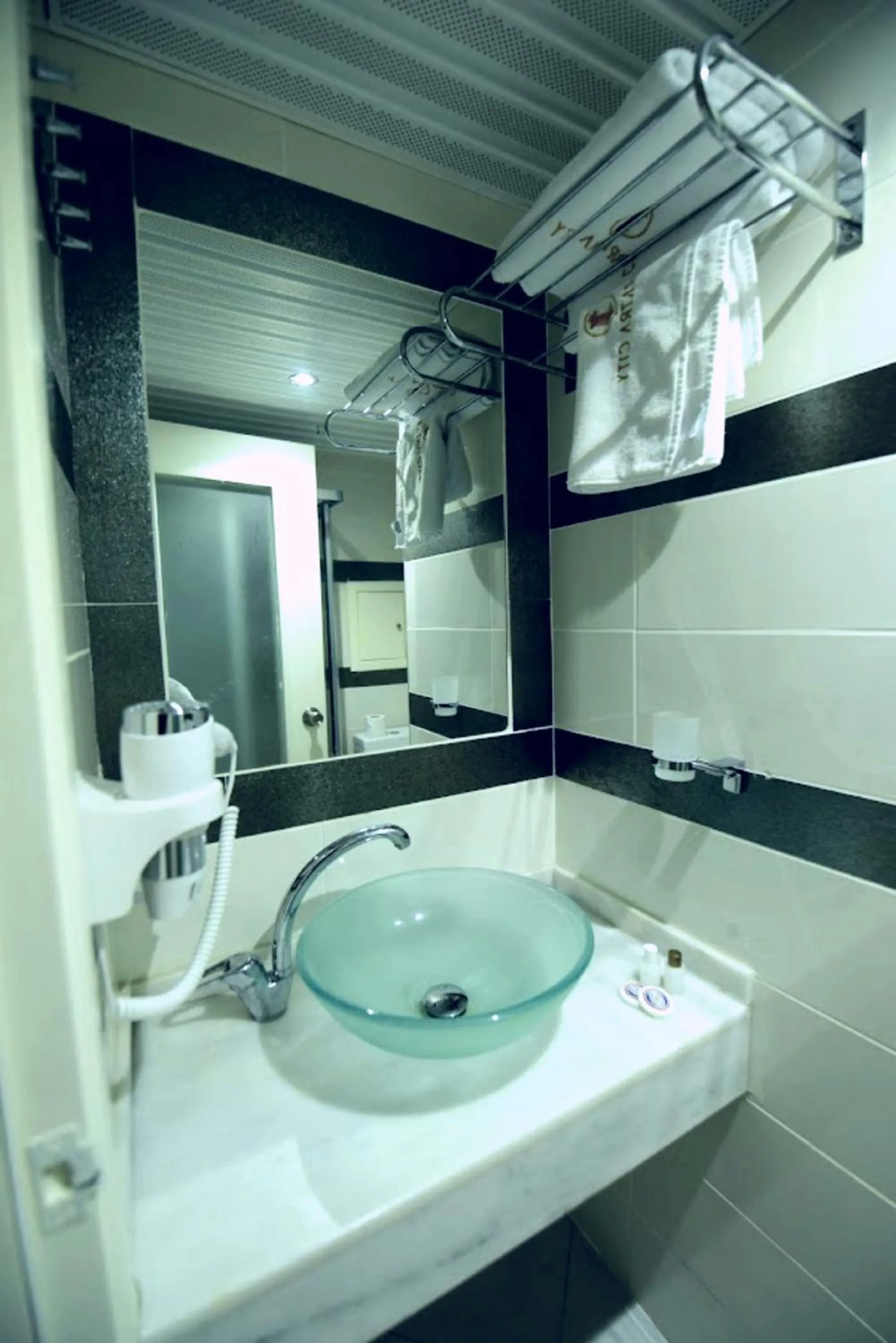 Bathroom in Cleopatra City Hotel Alanya