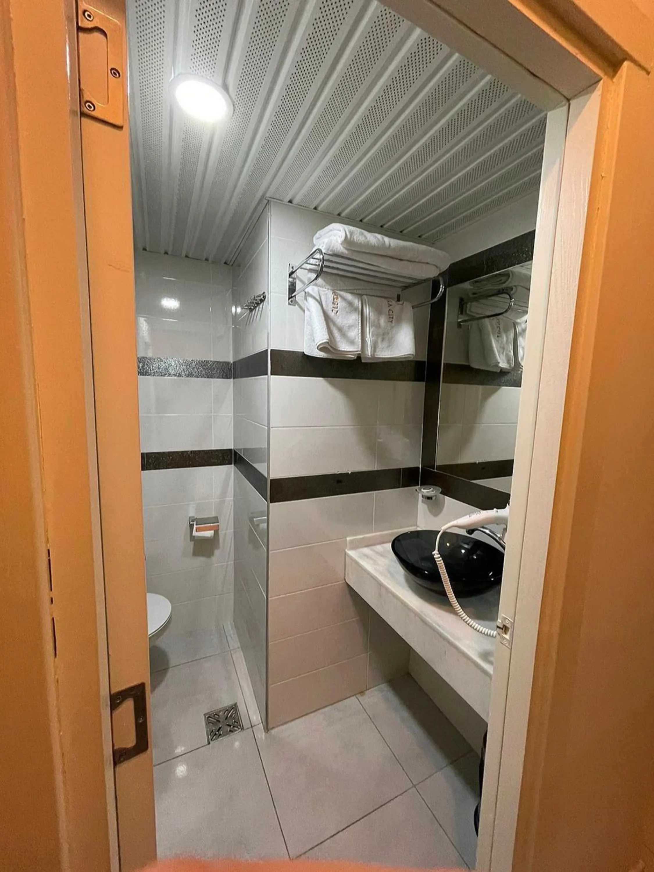 Toilet in Cleopatra City Hotel Alanya