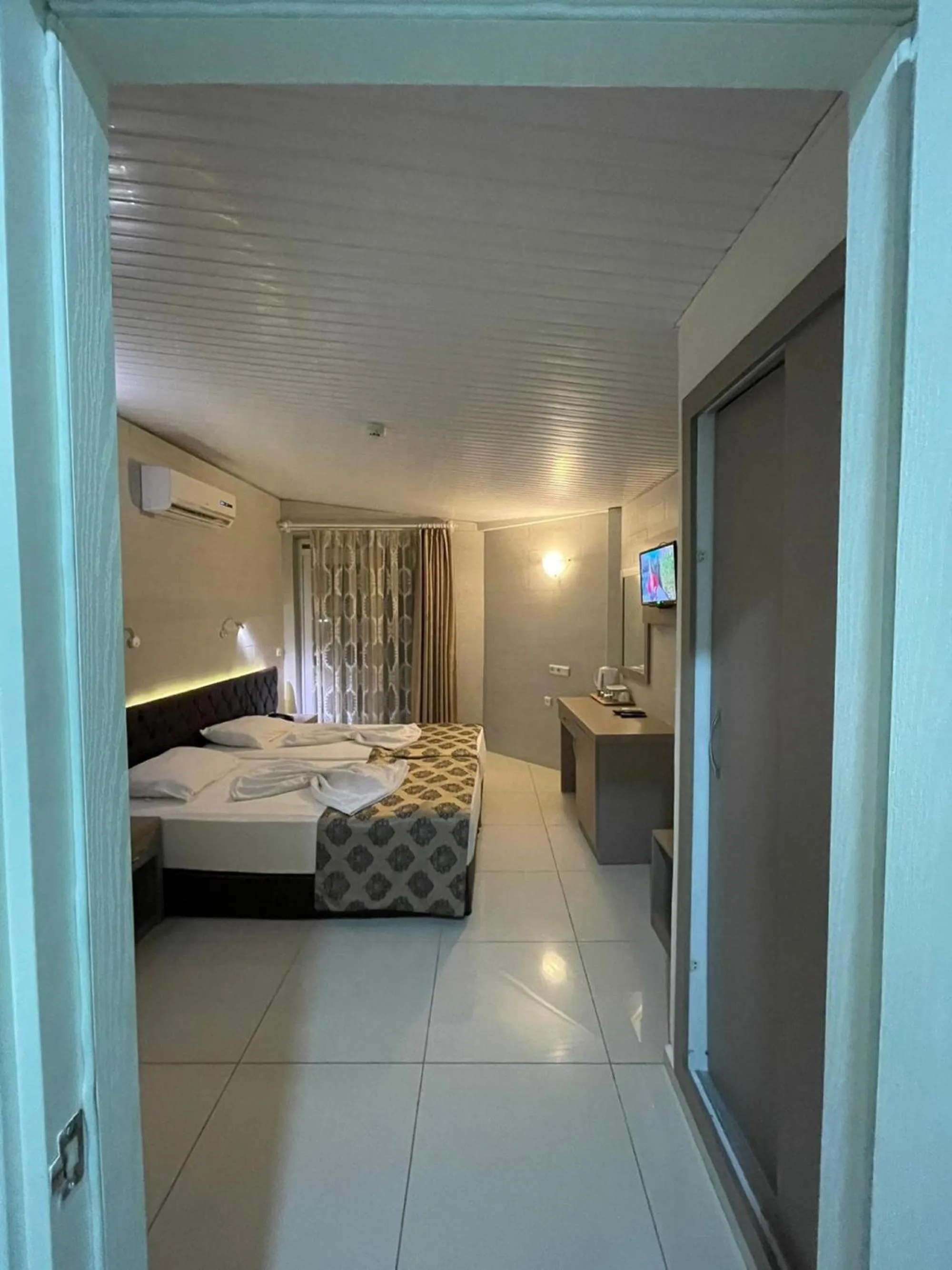 Bed in Cleopatra City Hotel Alanya