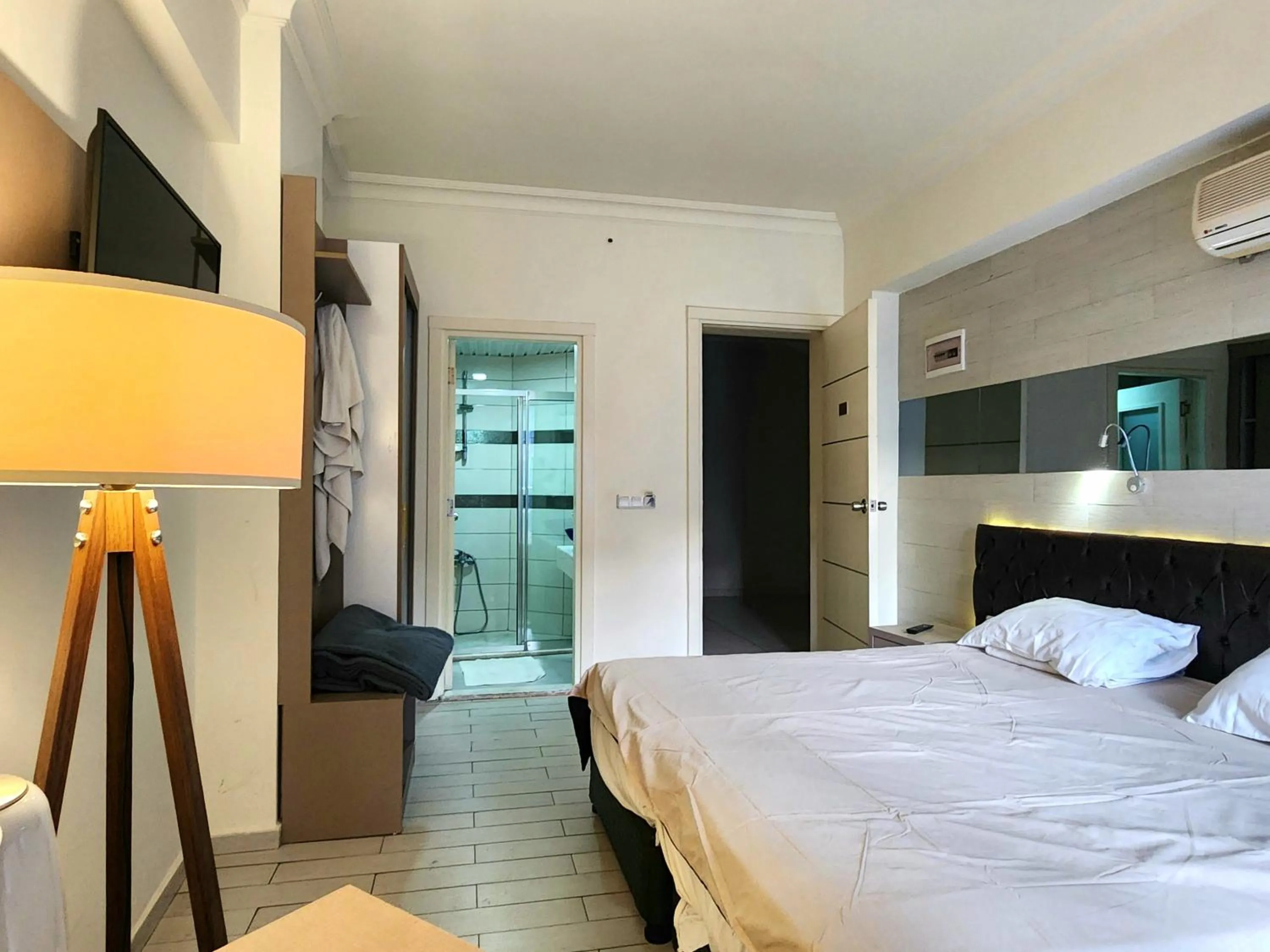 Bed in Cleopatra City Hotel Alanya