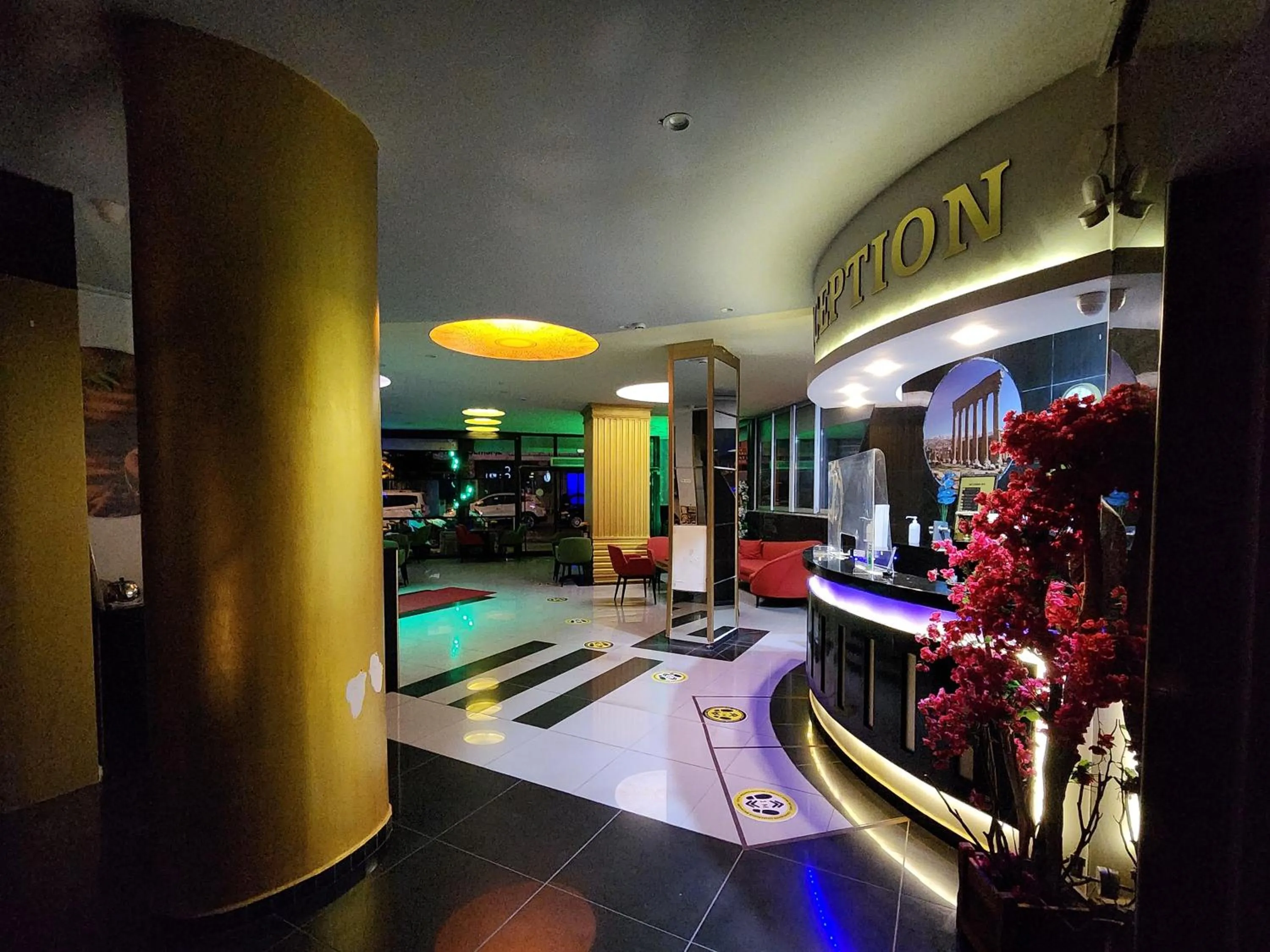 Lobby or reception in Cleopatra City Hotel Alanya