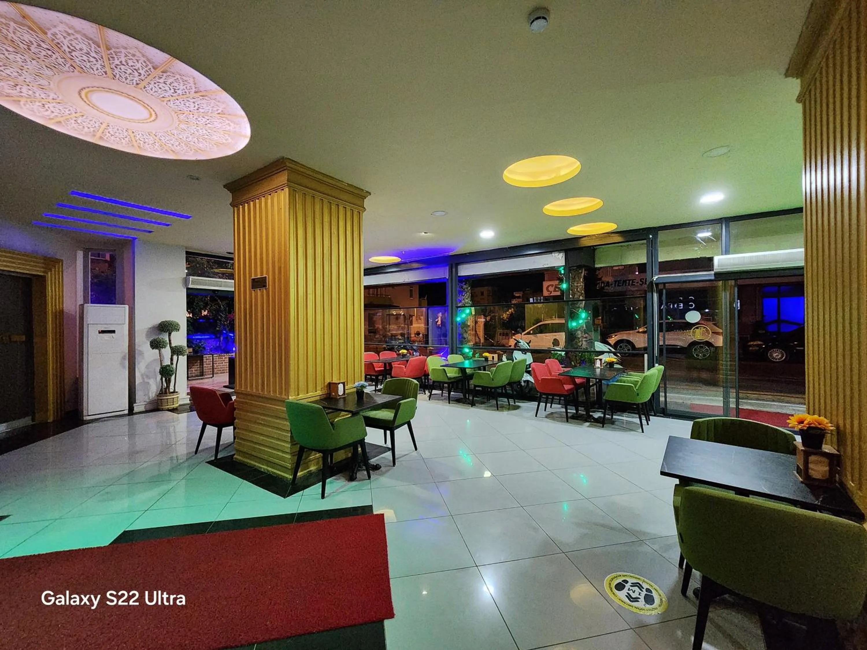 Seating area in Cleopatra City Hotel Alanya