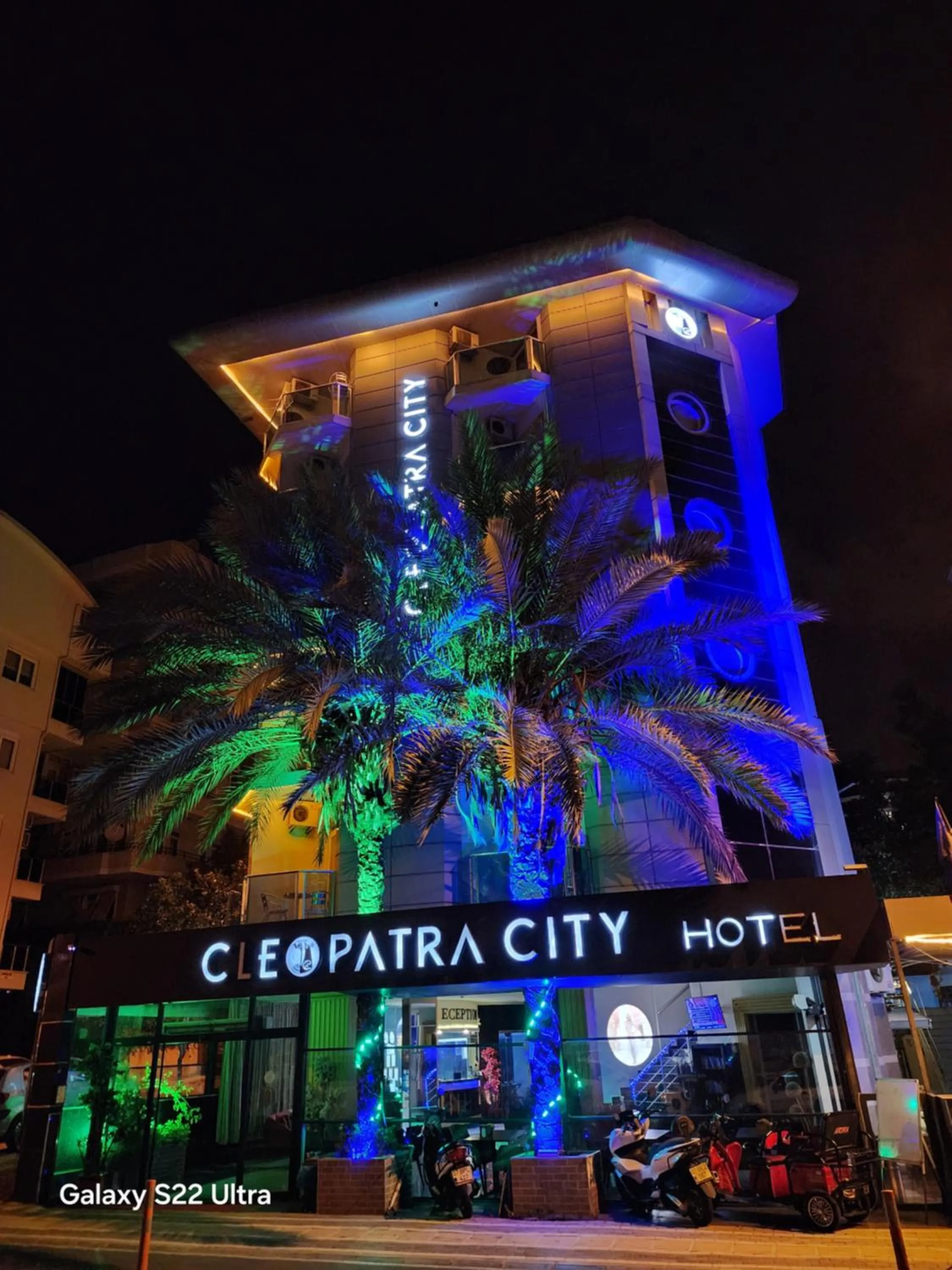 Balcony/Terrace in Cleopatra City Hotel Alanya