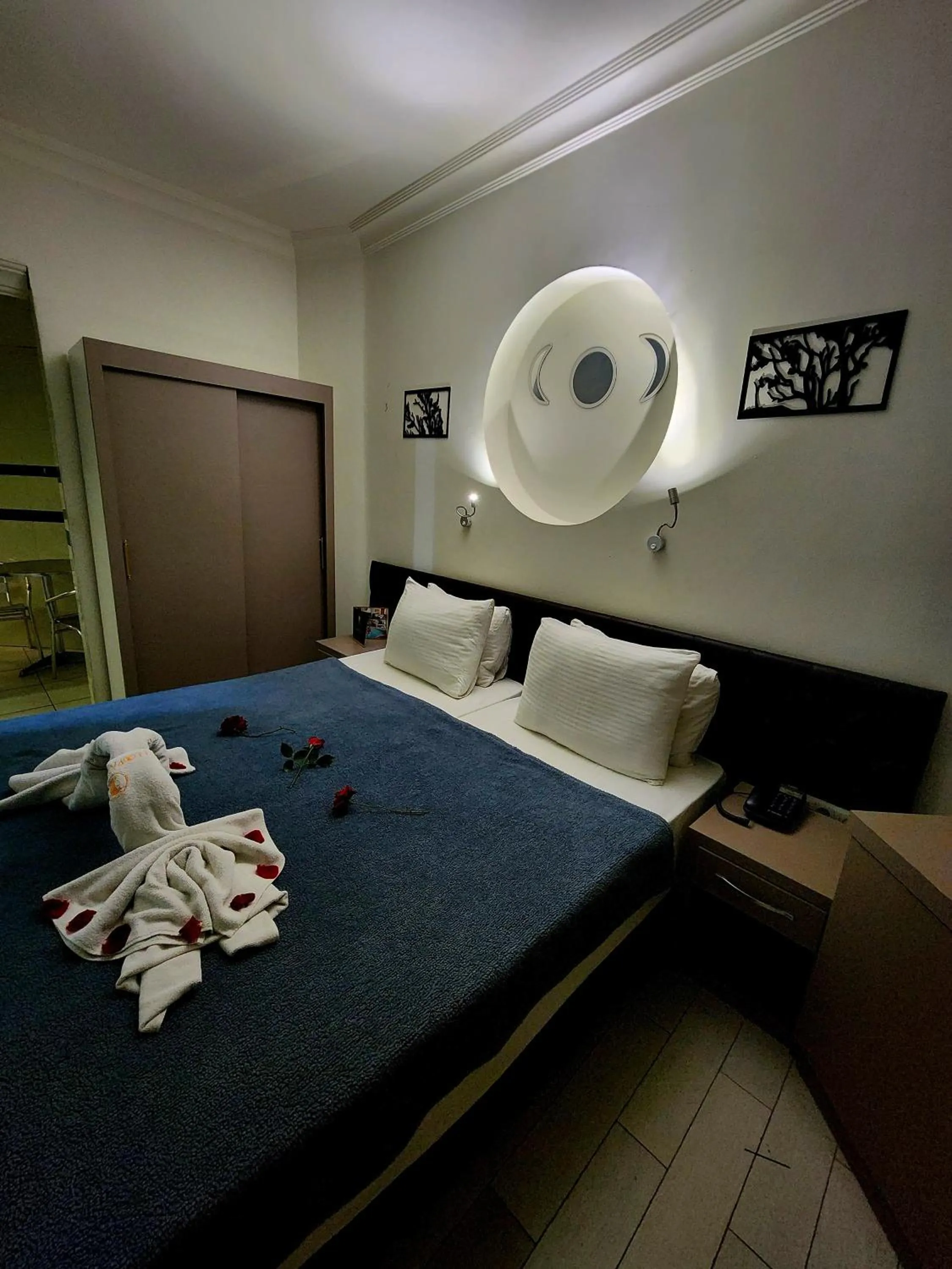 Bed in Cleopatra City Hotel Alanya