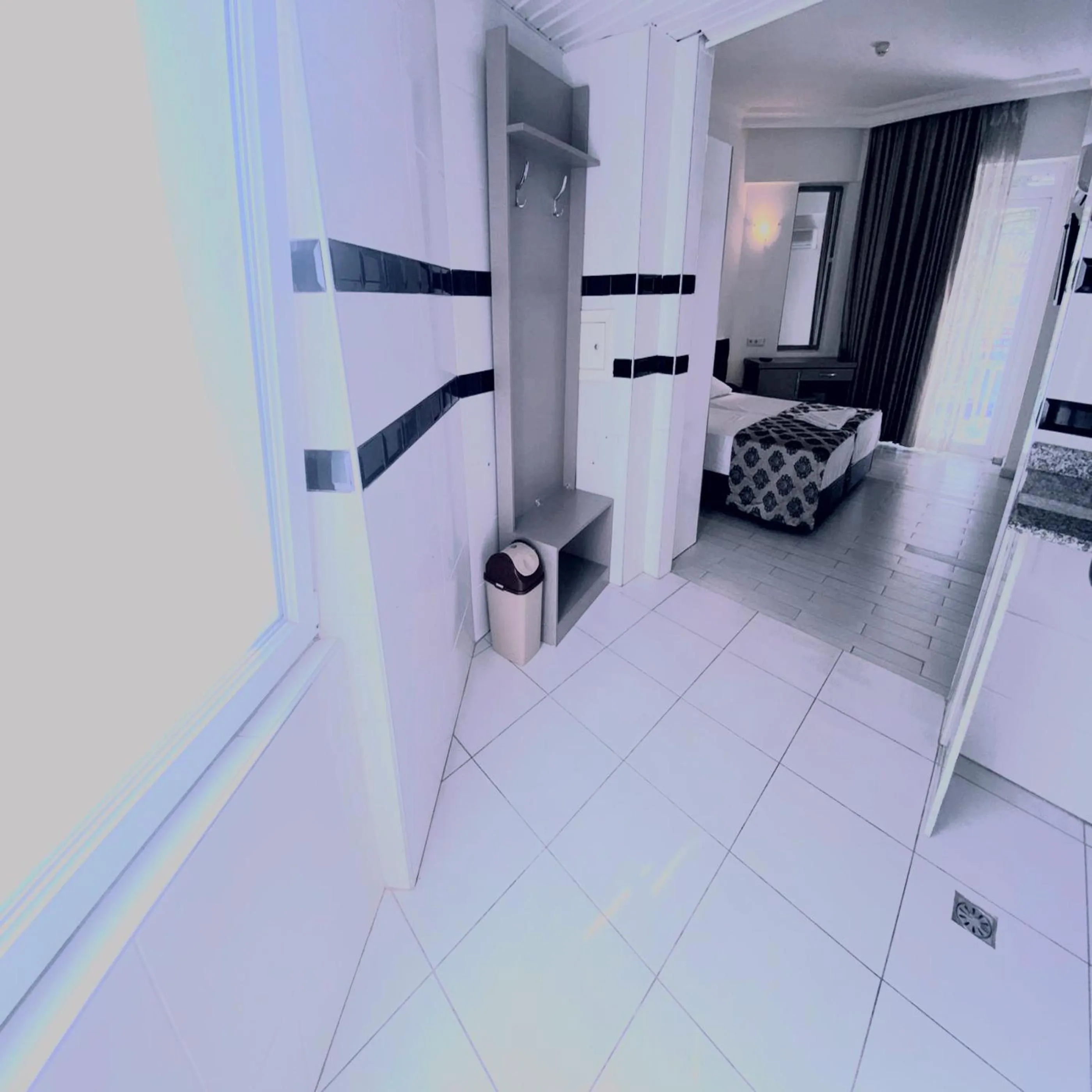 Toilet, Bed in Cleopatra City Hotel Alanya