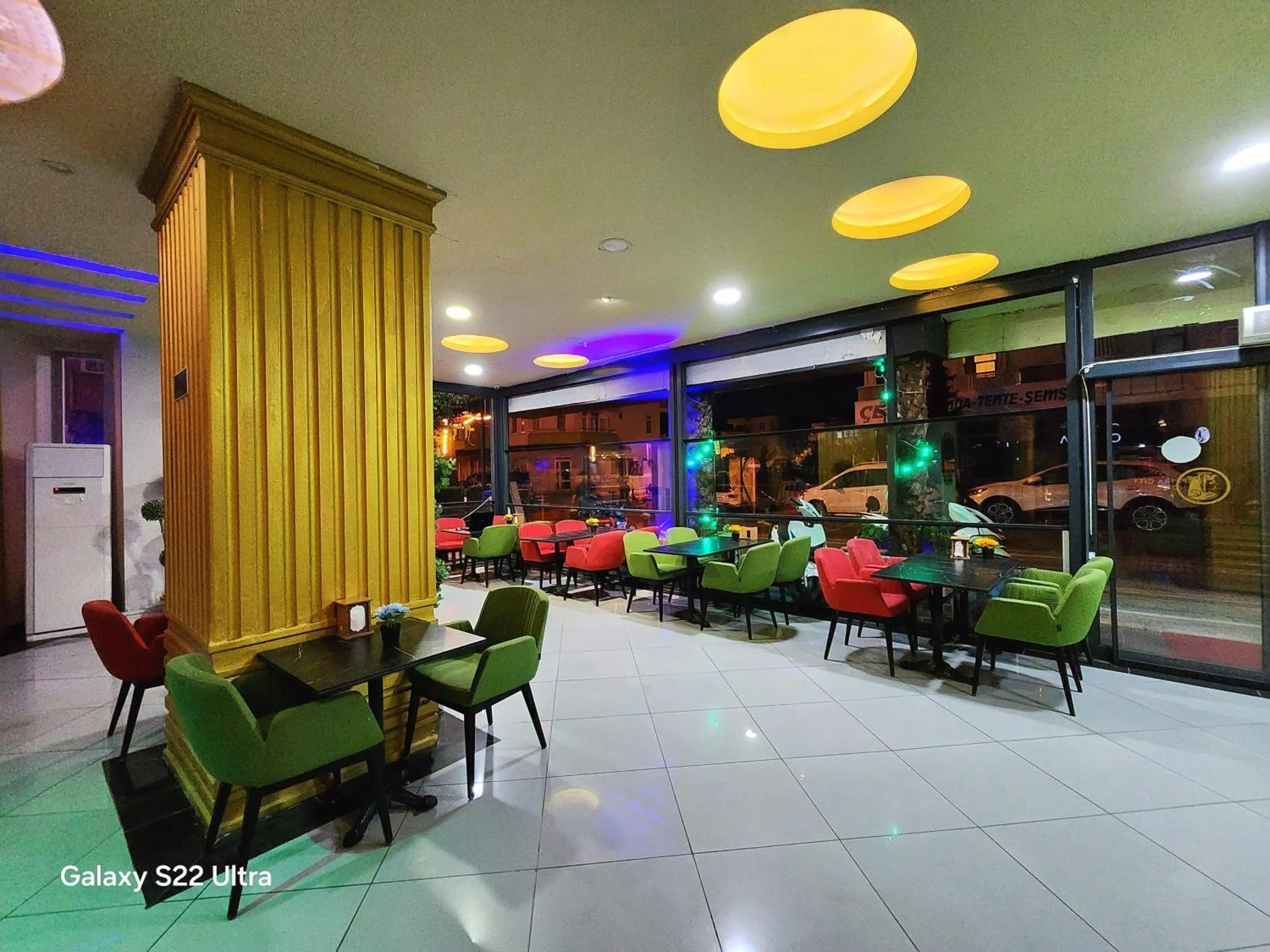 Seating area in Cleopatra City Hotel Alanya