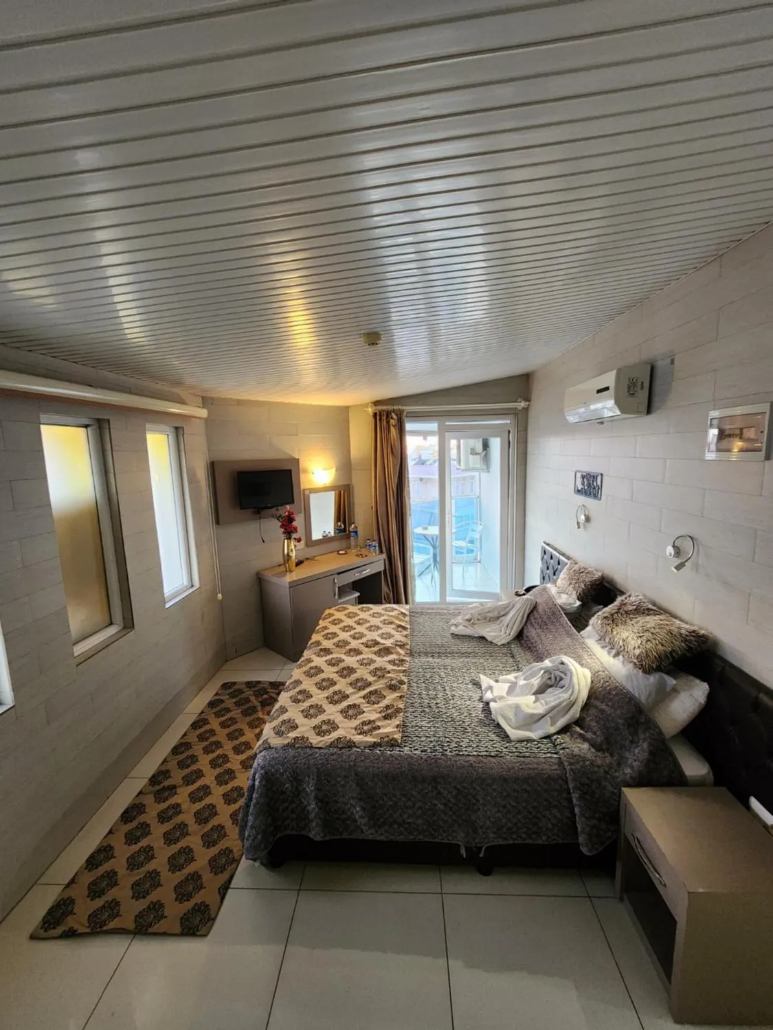 Bedroom, Bed in Cleopatra City Hotel Alanya