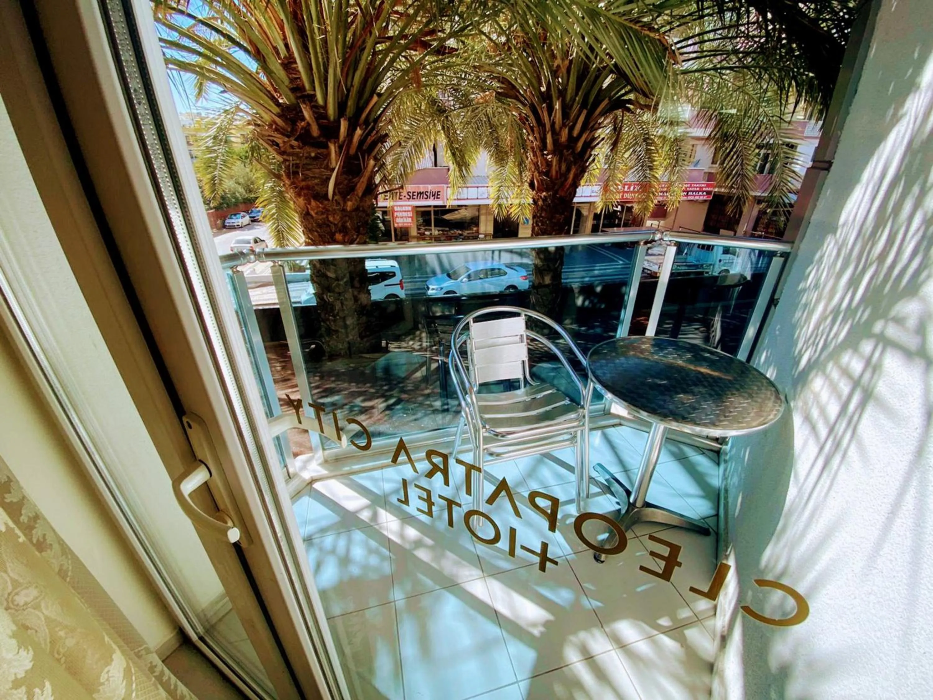 Balcony/Terrace in Cleopatra City Hotel Alanya