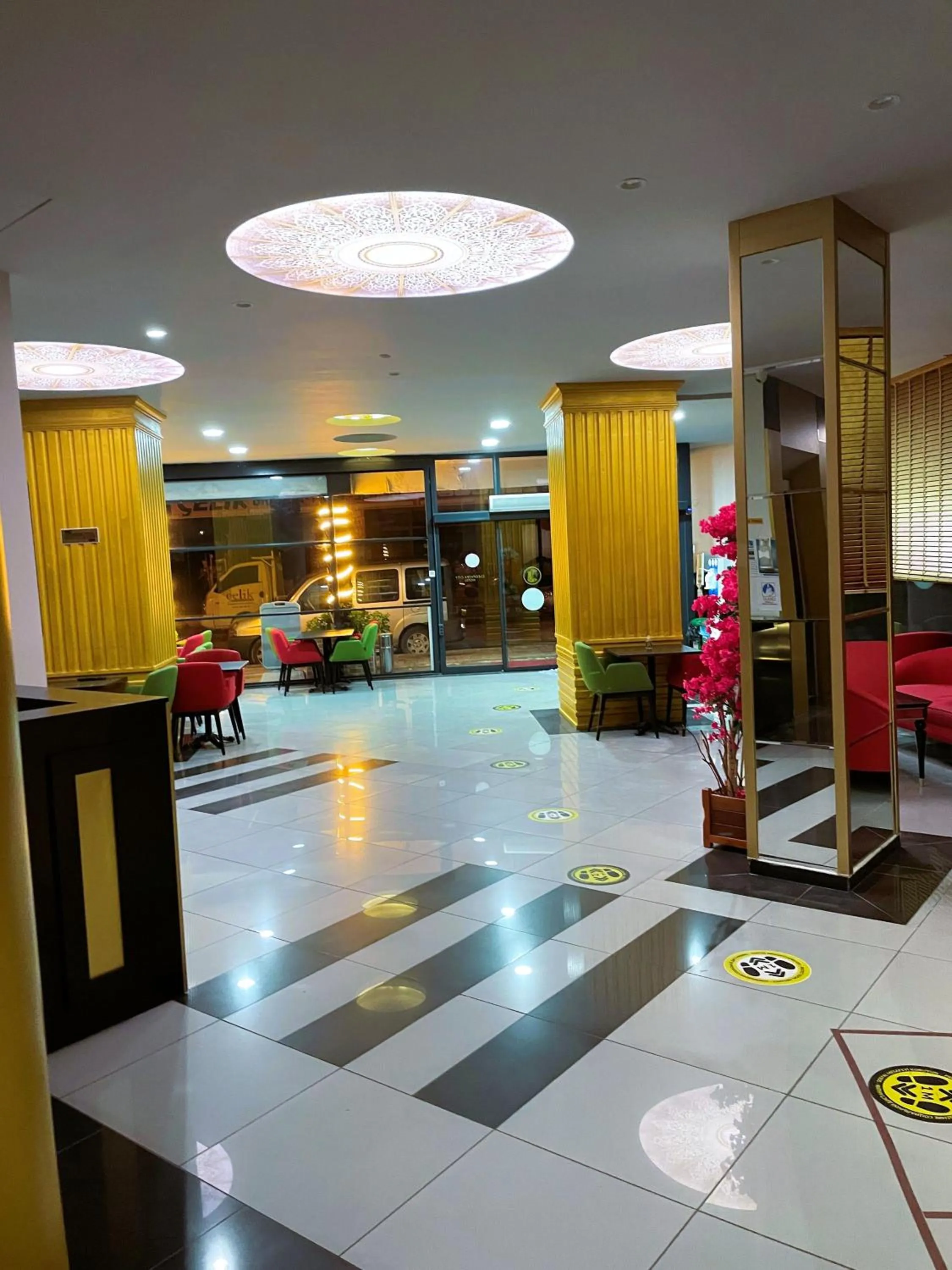 Lobby or reception in Cleopatra City Hotel Alanya