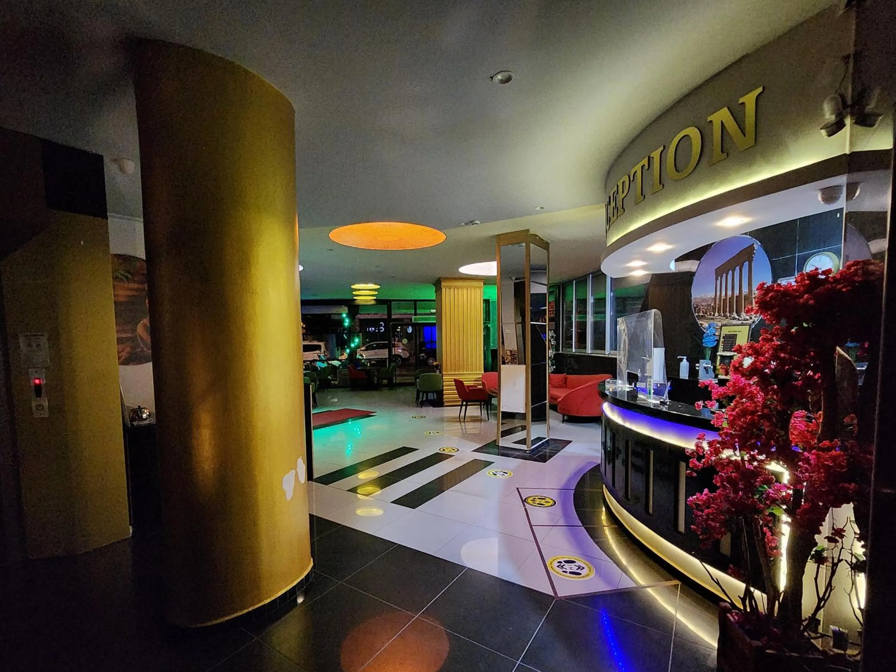 Lobby or reception in Cleopatra City Hotel Alanya