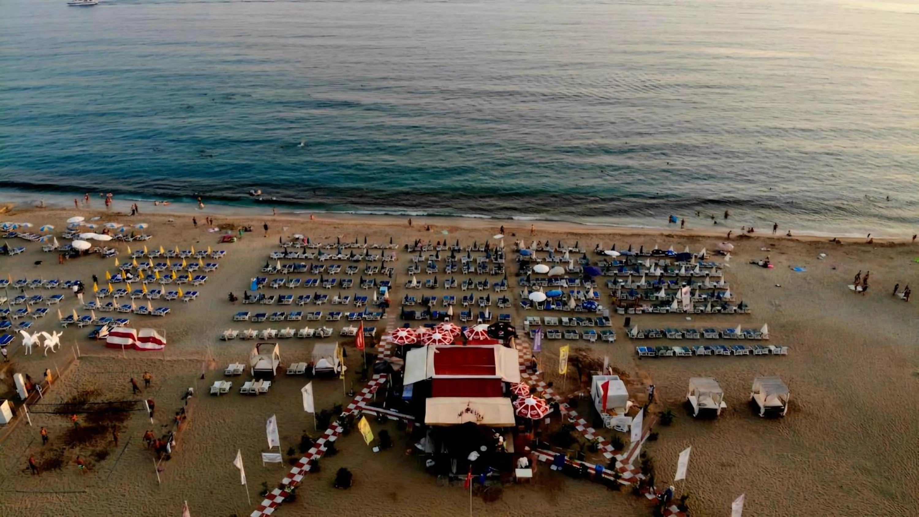 Beach in Cleopatra City Hotel Alanya