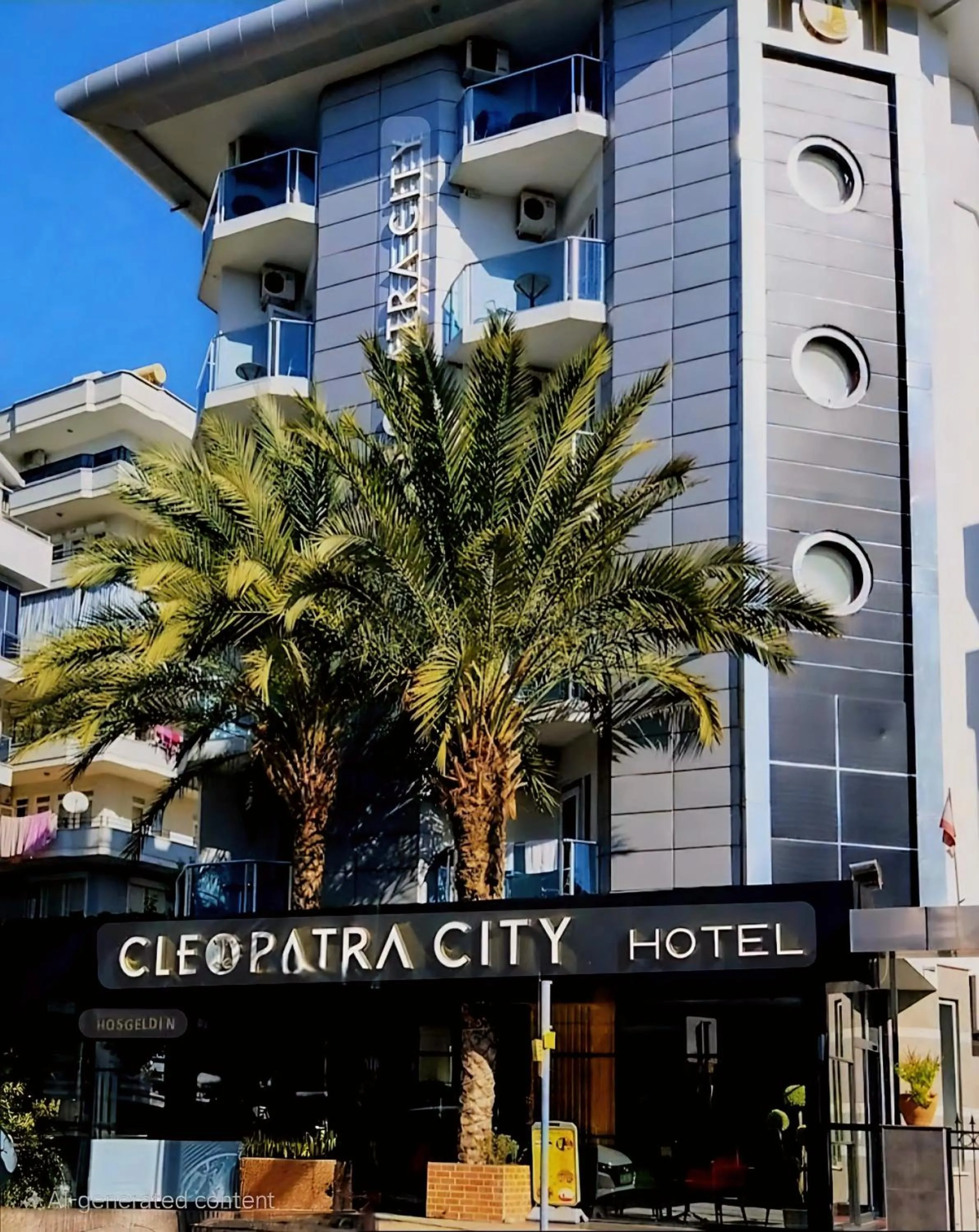 Property building in Cleopatra City Hotel Alanya