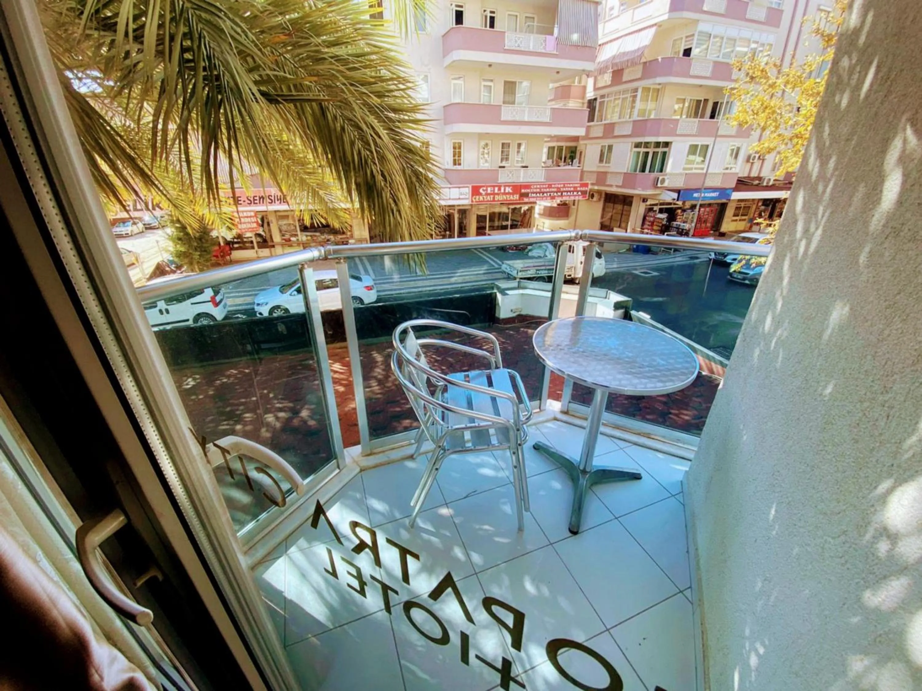 Balcony/Terrace in Cleopatra City Hotel Alanya