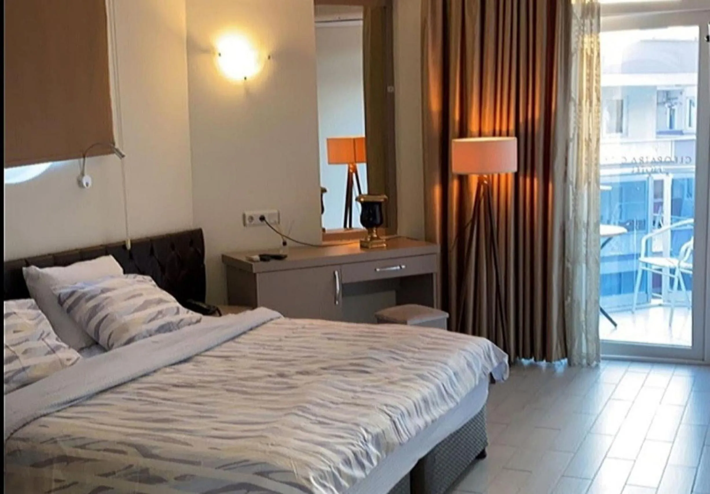 Bedroom, Bed in Cleopatra City Hotel Alanya