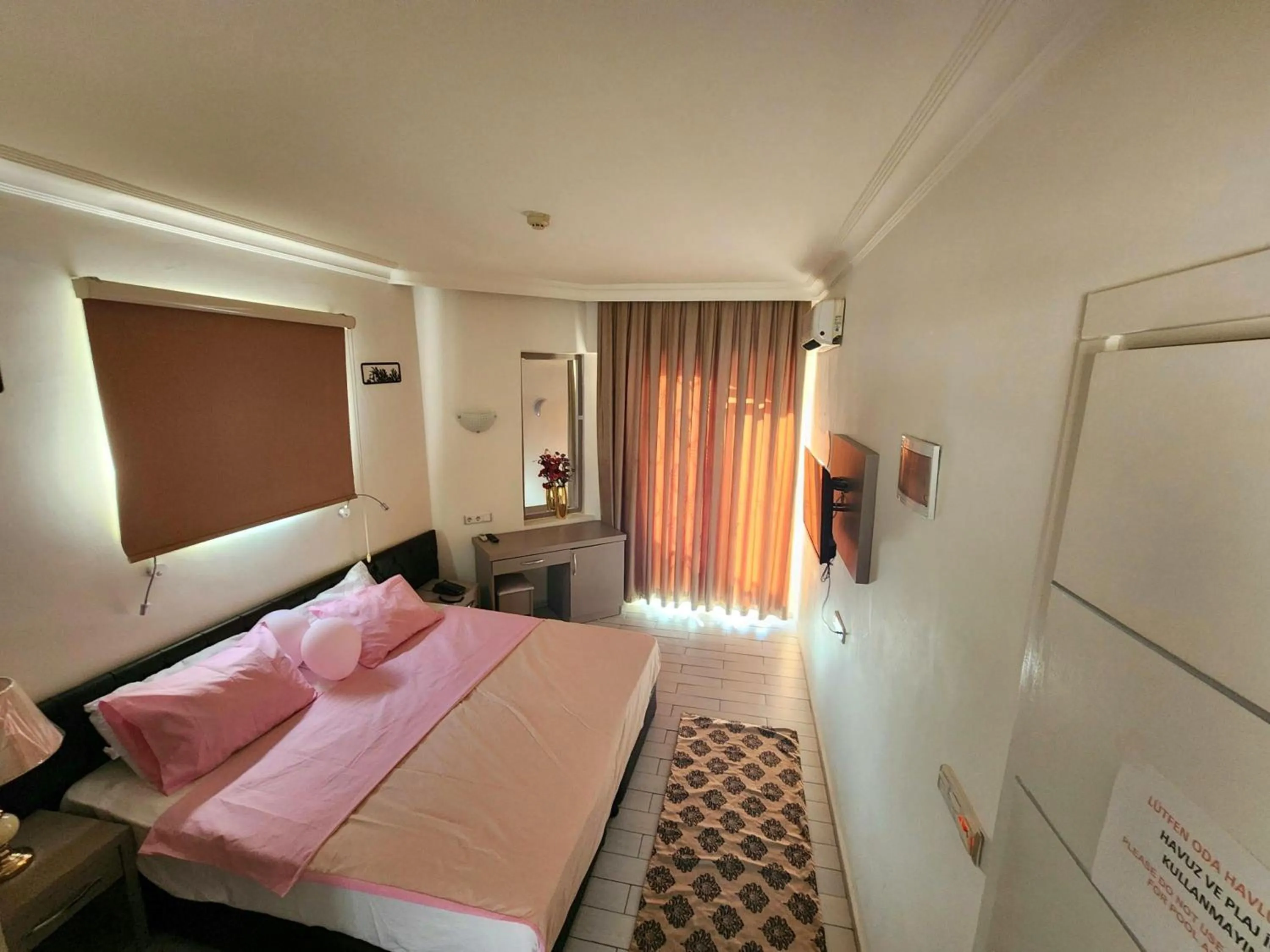 Bed in Cleopatra City Hotel Alanya