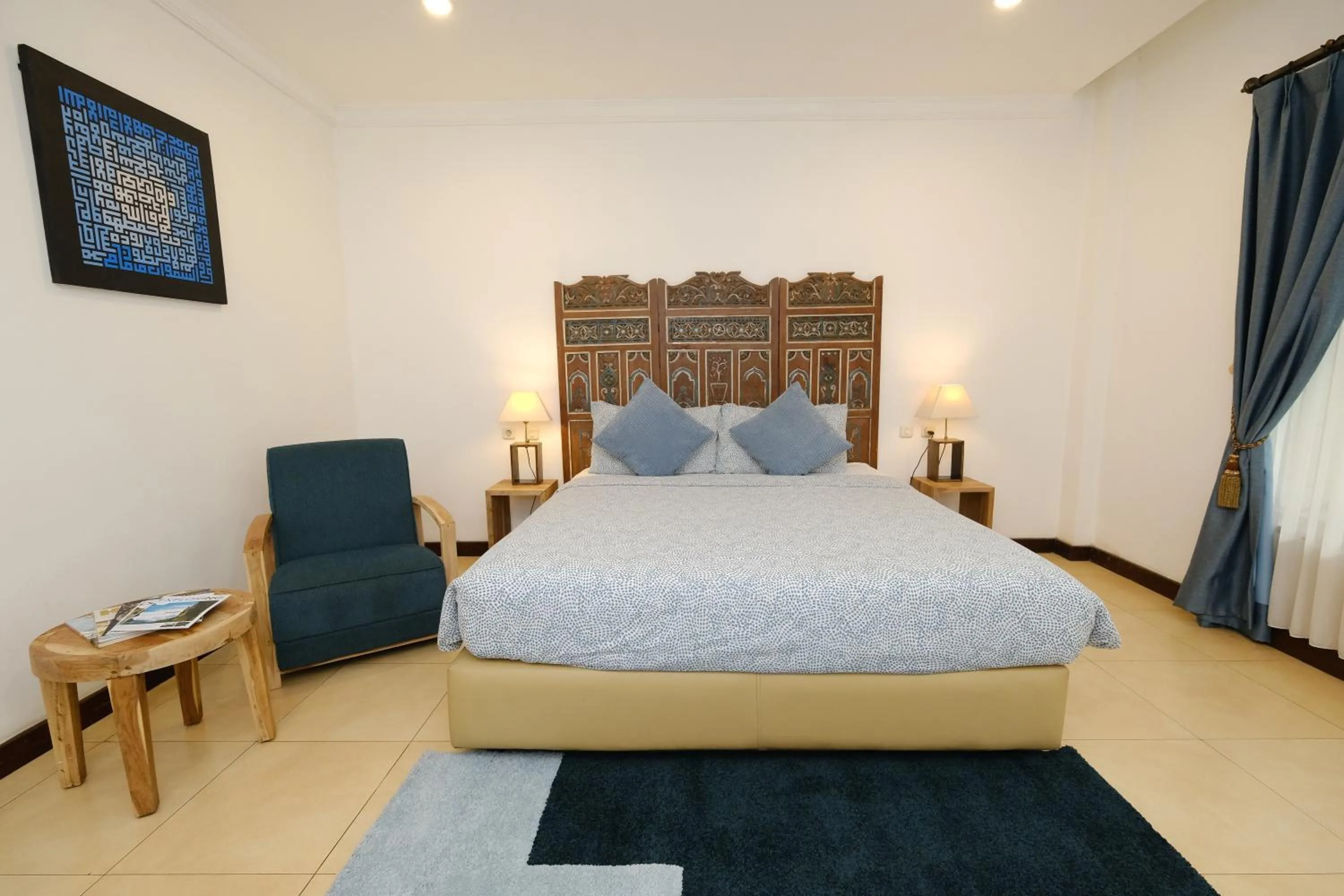 Bed in SARE HOTEL MALIOBORO